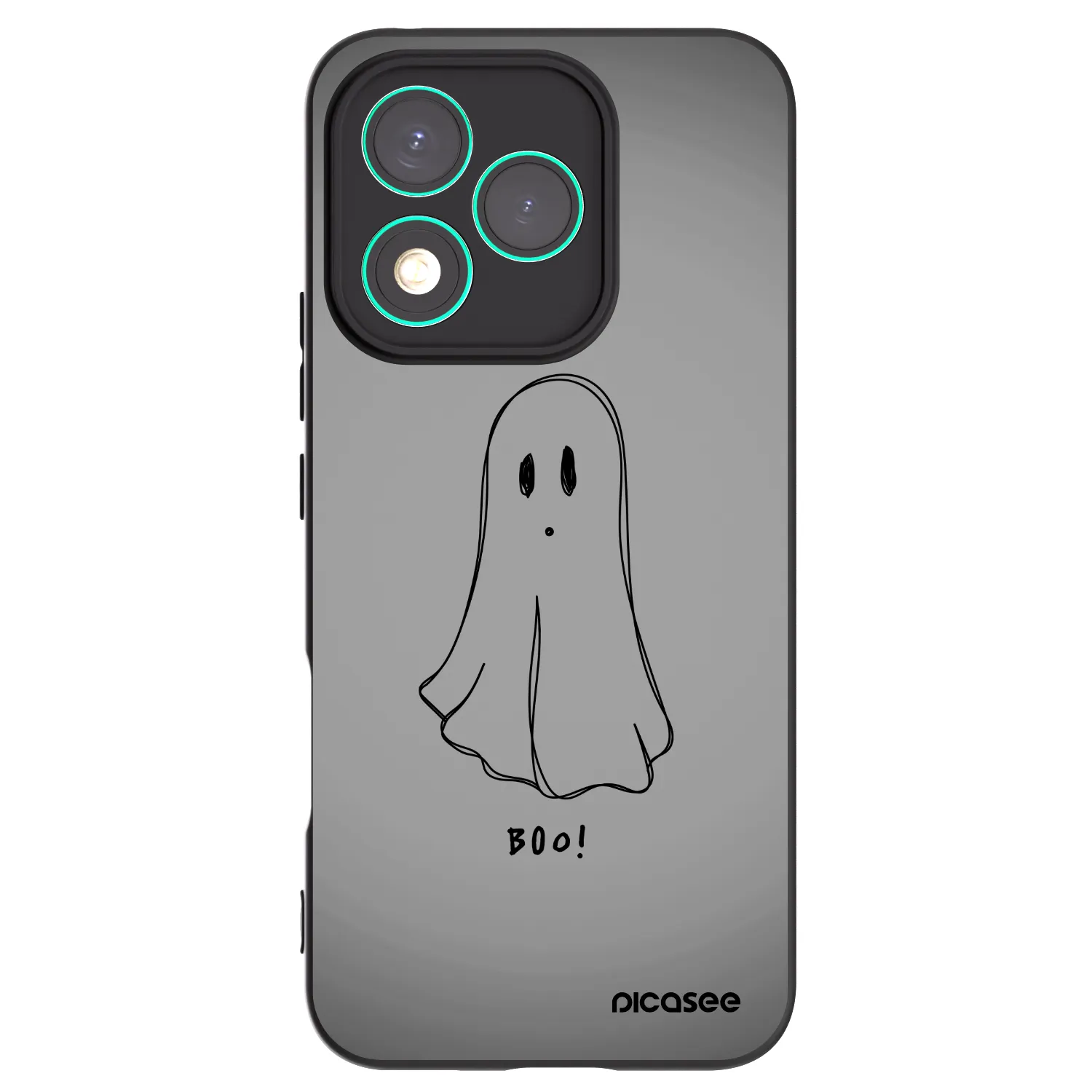 Picasee husă neagră din silicon pentru Honor 400 Lite 5G - Ghost