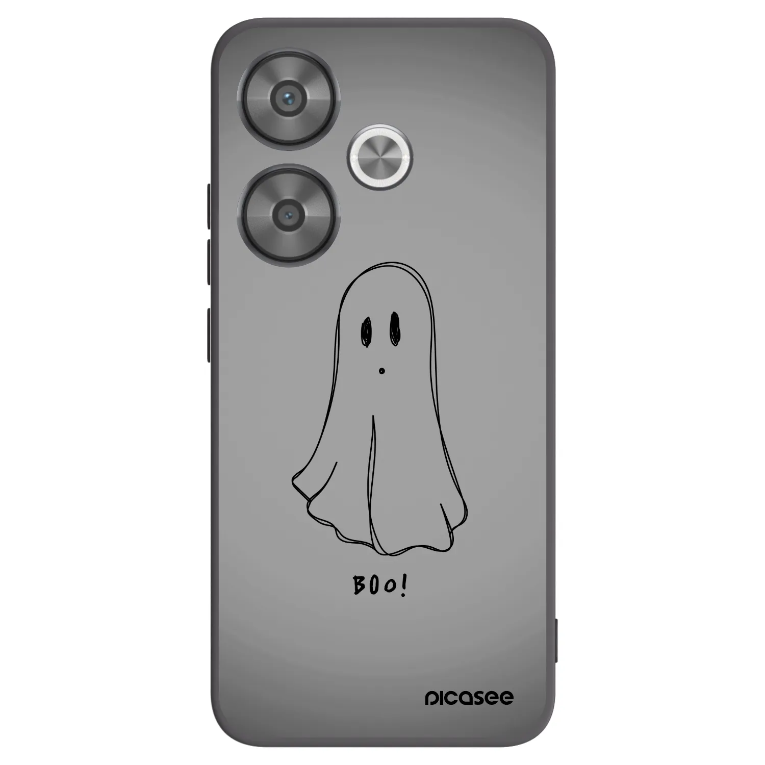 Picasee husă neagră din silicon pentru Xiaomi Poco F6 - Ghost