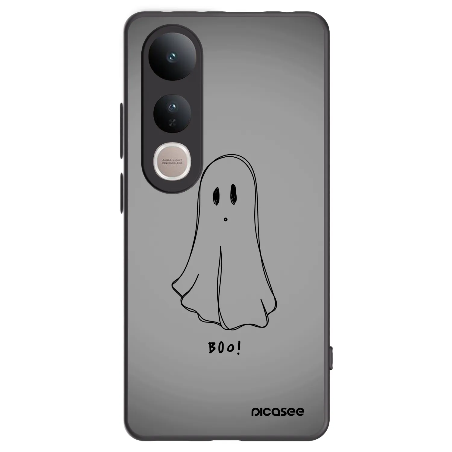 Picasee husă neagră din silicon pentru Vivo V50 Lite 5G - Ghost