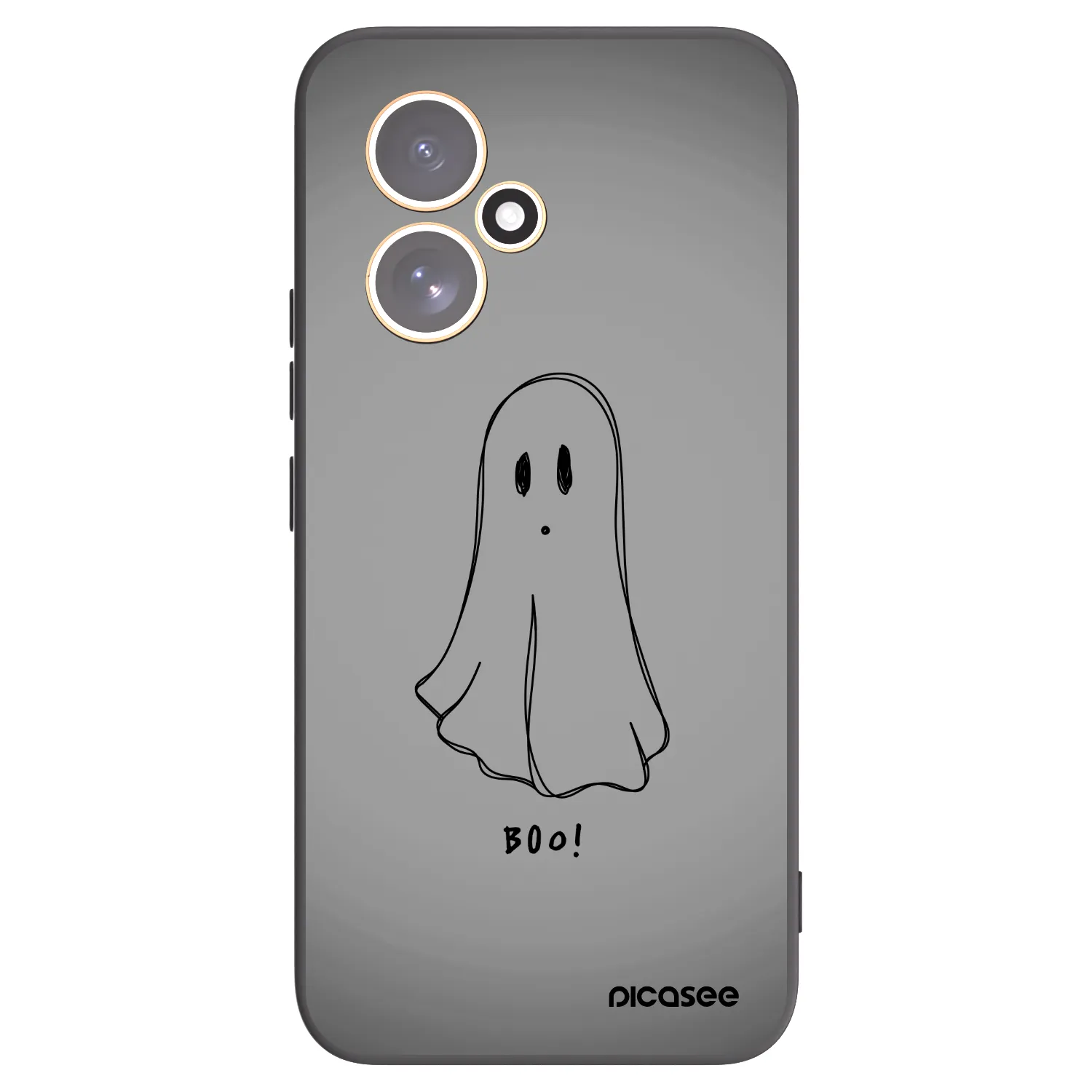 Picasee husă neagră din silicon pentru Honor 400 5G - Ghost