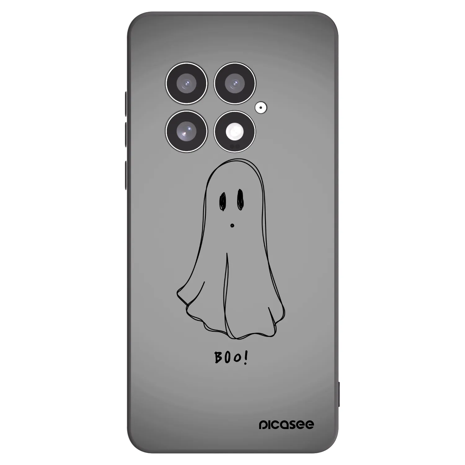 Picasee husă neagră din silicon pentru OnePlus 13 5G - Ghost