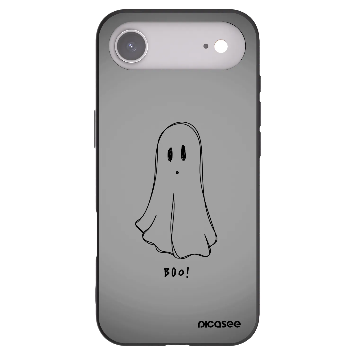 Picasee husă neagră din silicon pentru Apple iPhone Air - Ghost