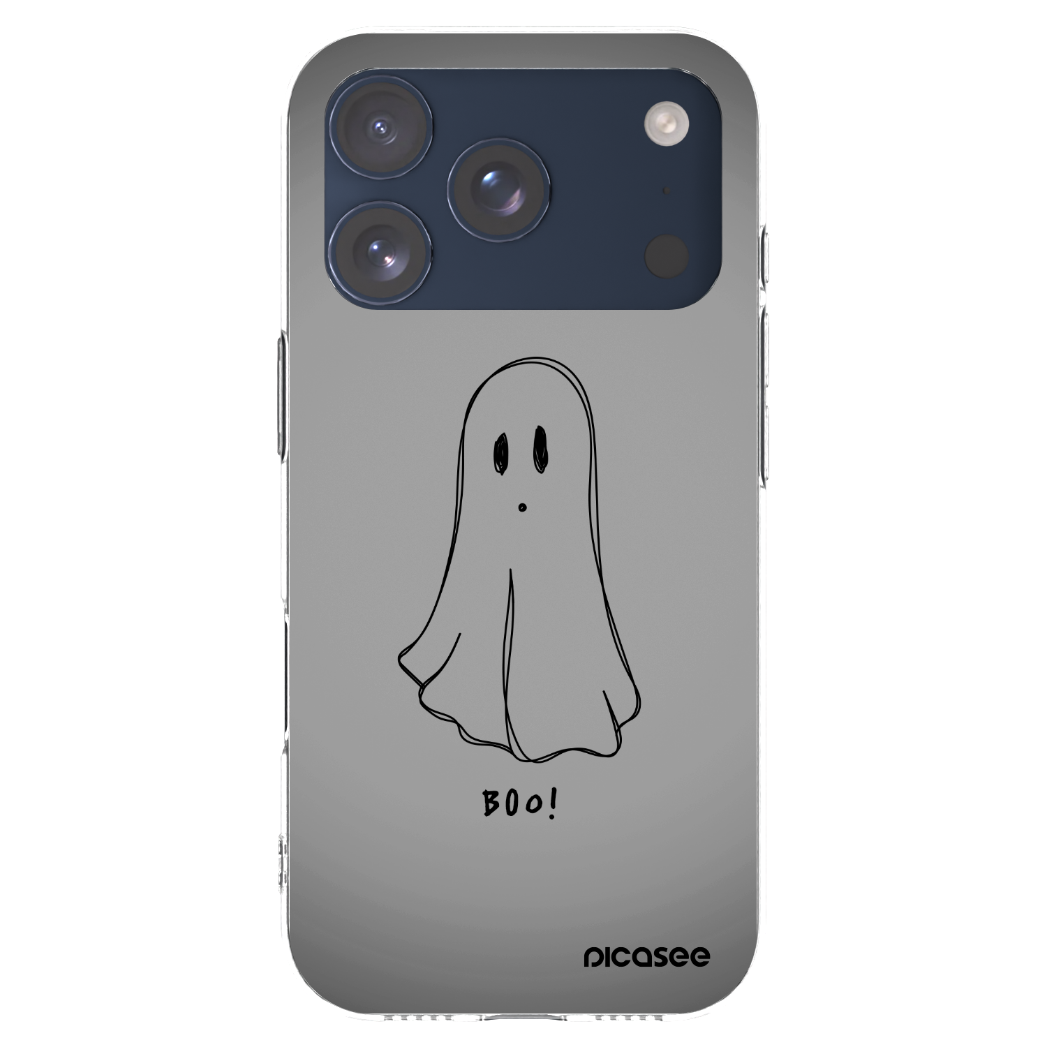Picasee husă transparentă din silicon pentru Apple iPhone 17 Pro - Ghost