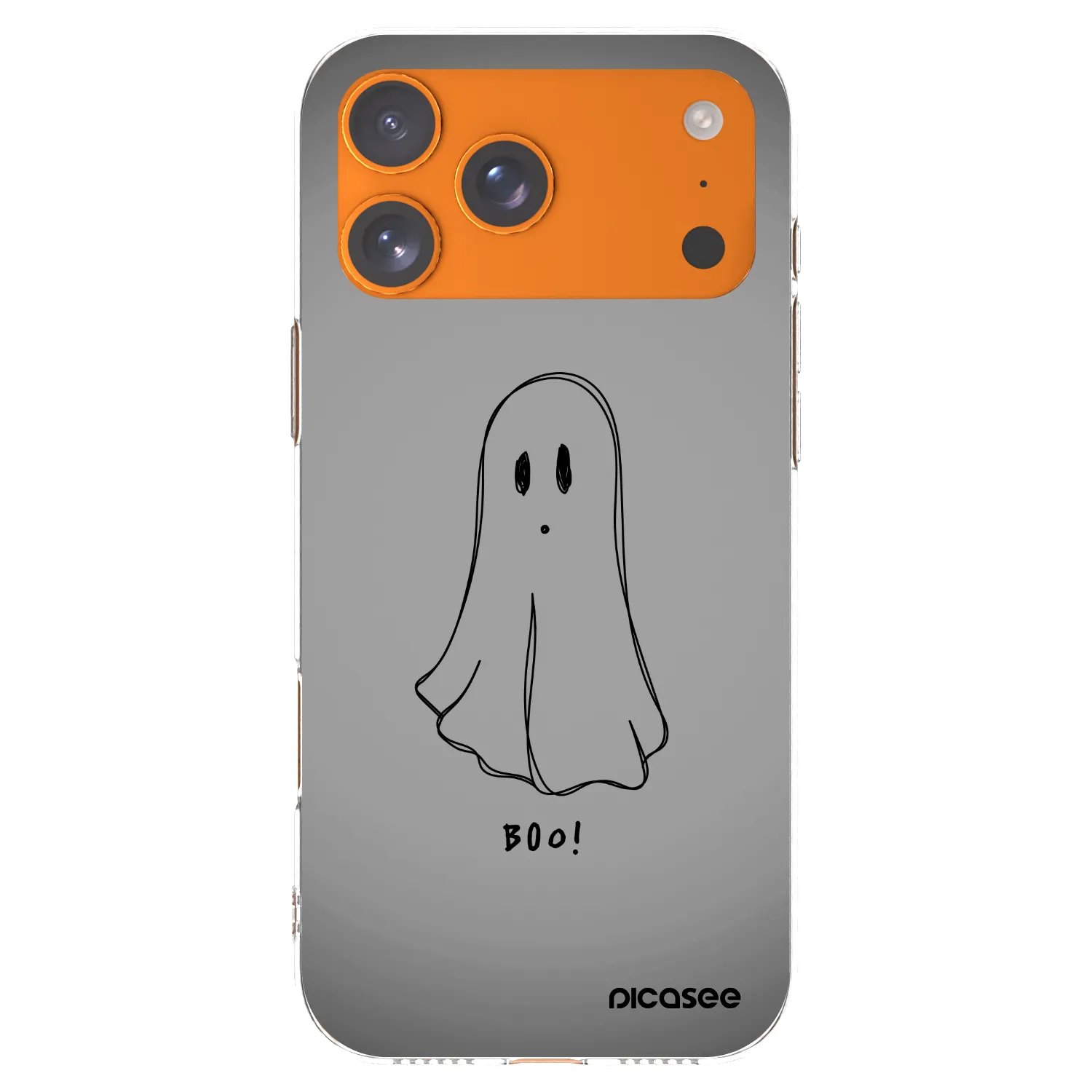 Picasee husă transparentă din silicon pentru Apple iPhone 17 Pro Max - Ghost