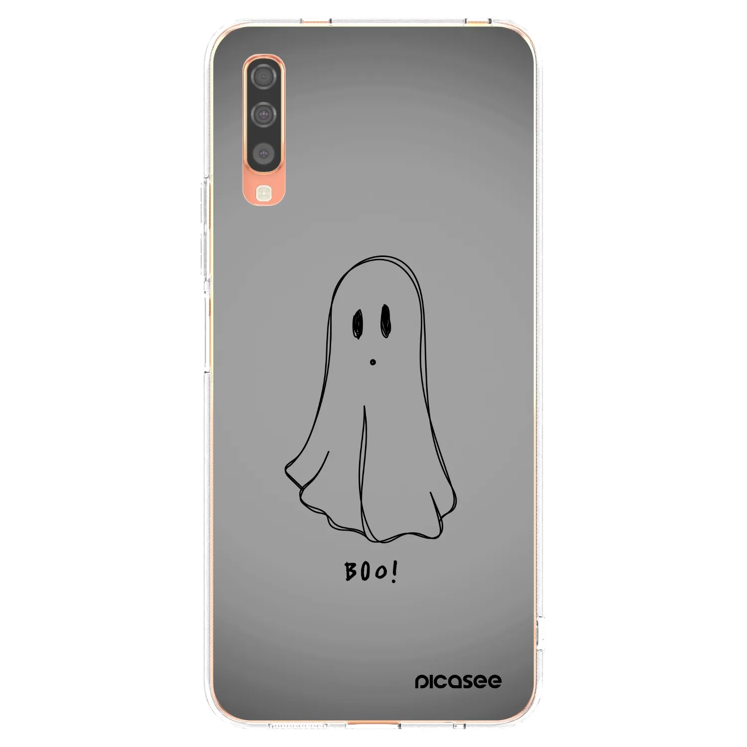 Picasee husă transparentă din silicon pentru Samsung Galaxy A70 A705F - Ghost