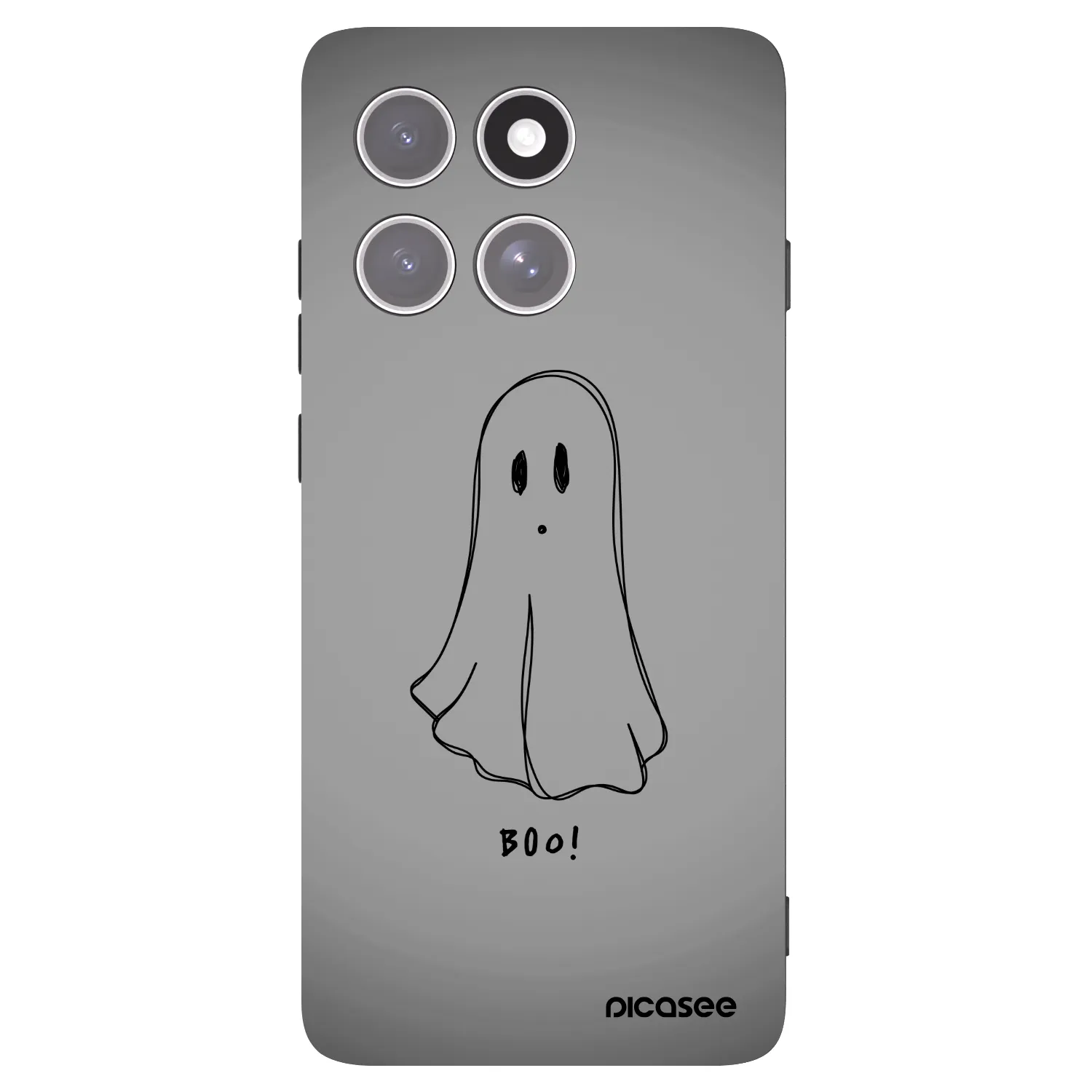 Picasee husă neagră din silicon pentru Motorola Edge 60 Pro - Ghost