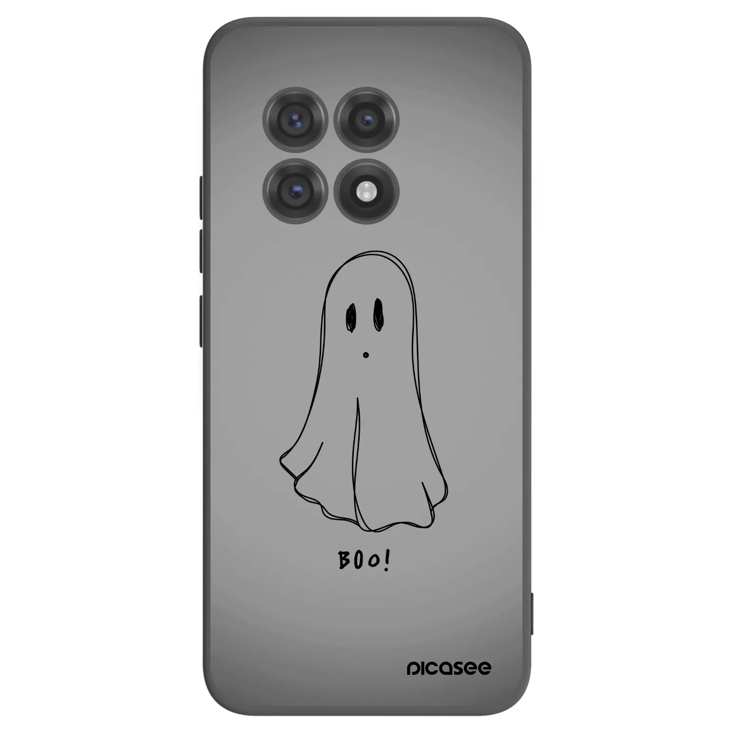 Picasee husă neagră din silicon pentru OnePlus 13R 5G - Ghost