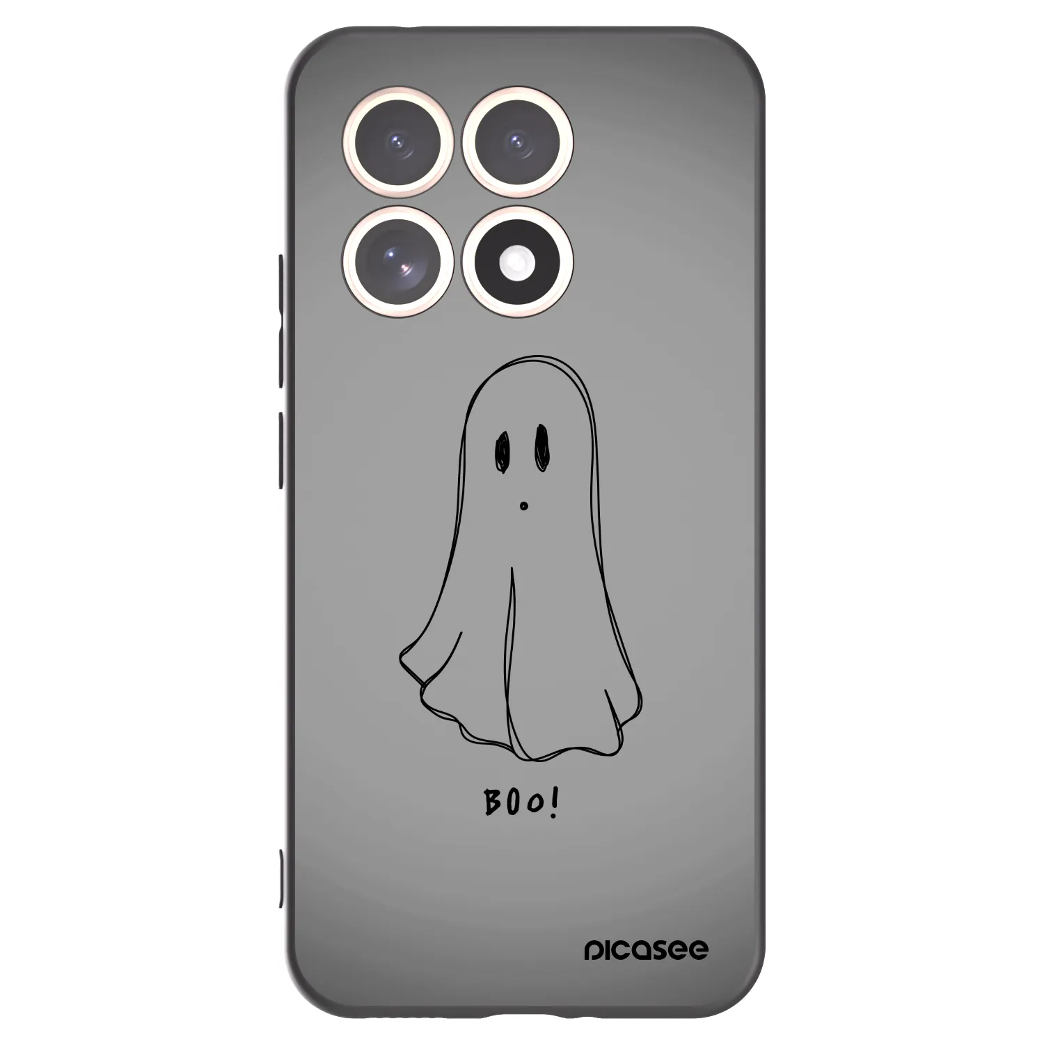 Picasee husă neagră din silicon pentru Xiaomi 15T - Ghost