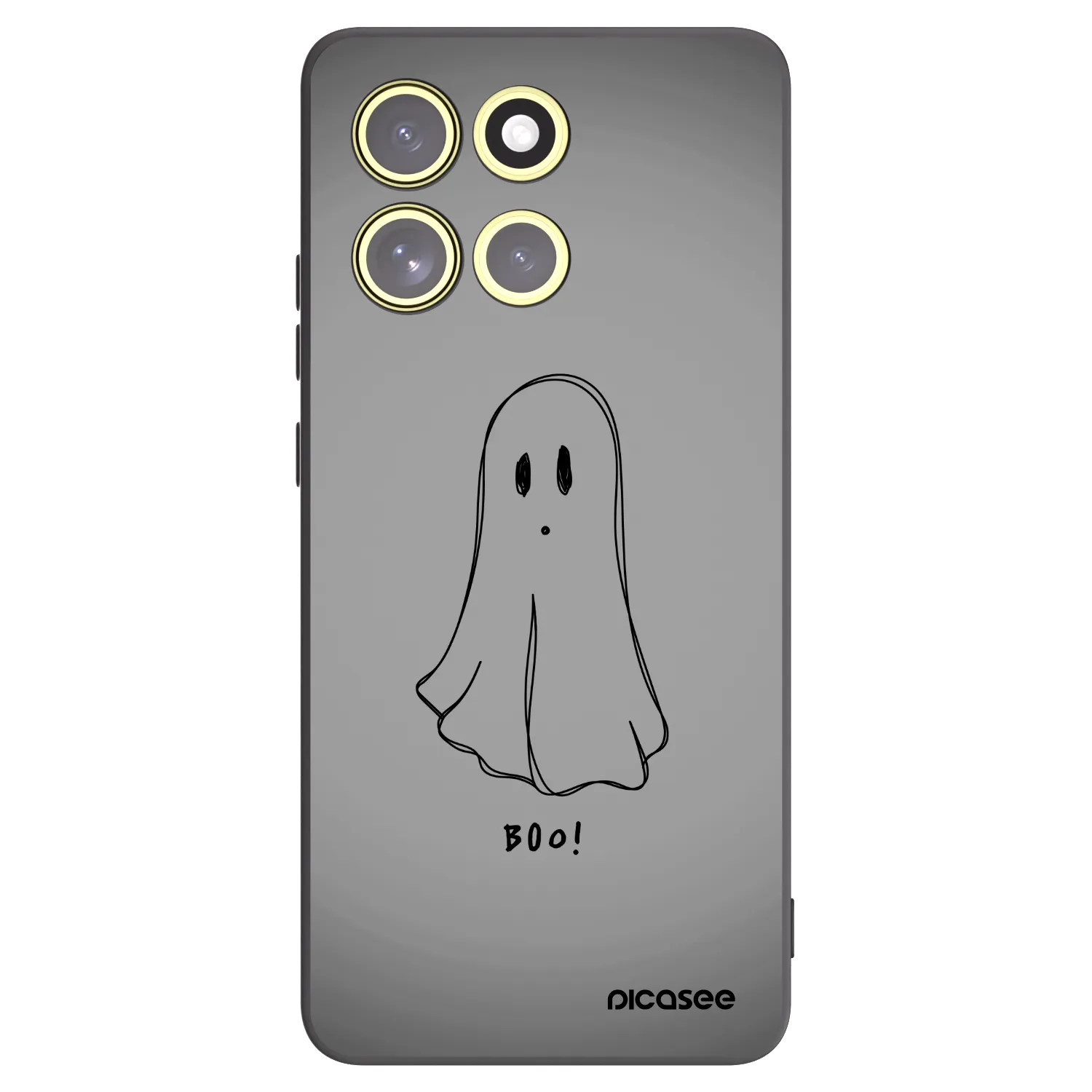 Picasee husă neagră din silicon pentru Motorola Moto G86 Power 5G - Ghost
