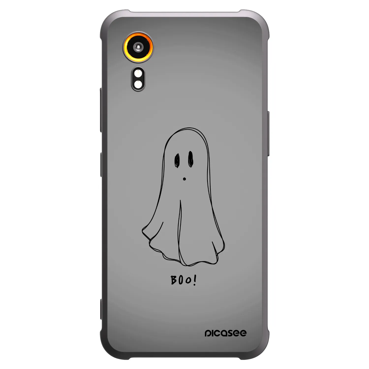 Picasee husă neagră din silicon pentru Samsung Galaxy XCover 7 - Ghost