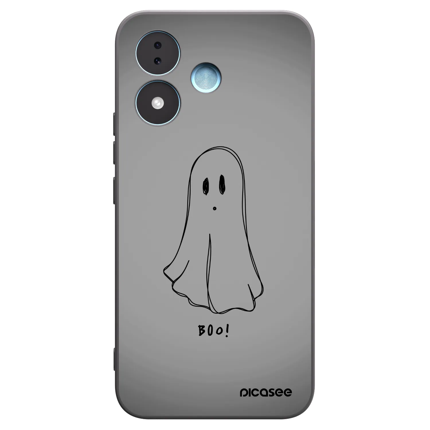 Picasee husă neagră din silicon pentru Xiaomi Redmi Note 17 5G - Ghost