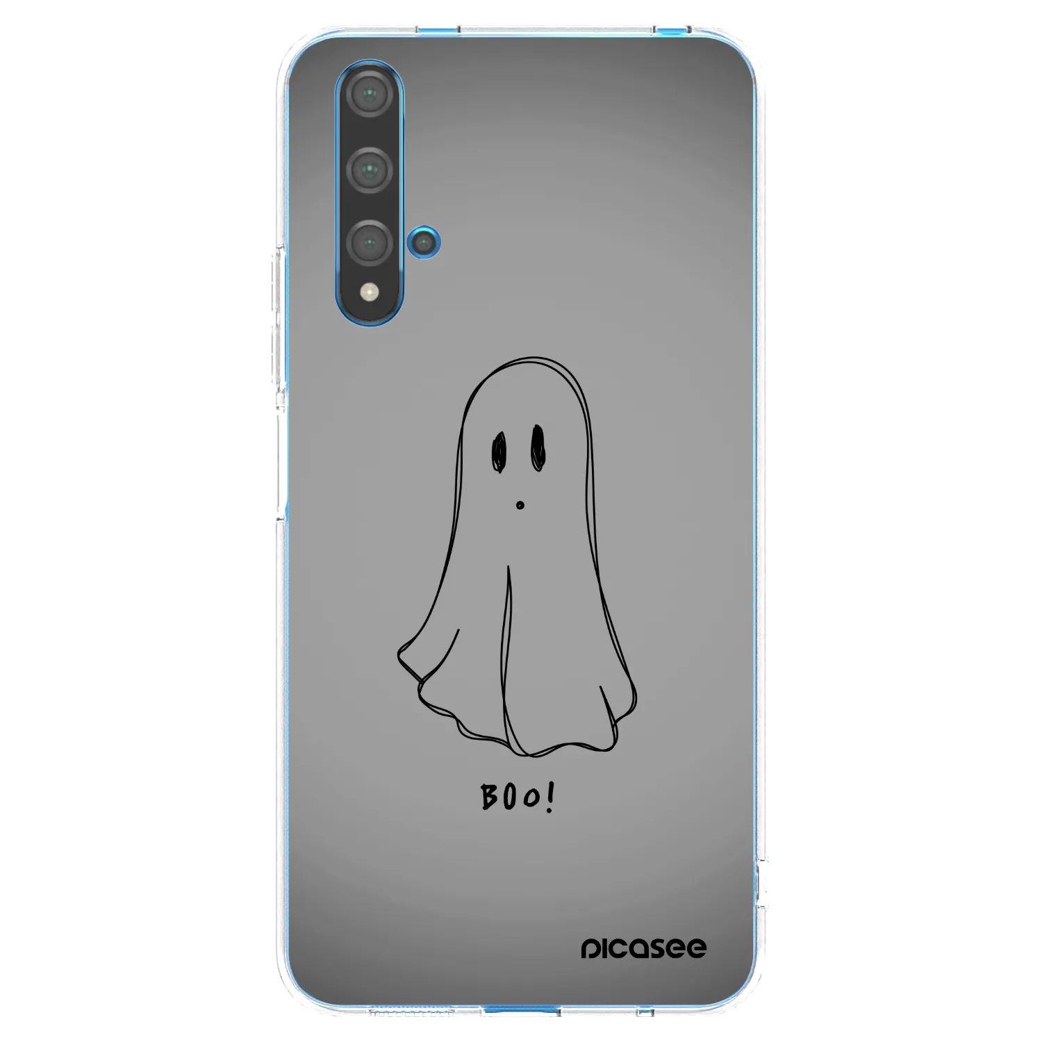 Picasee husă transparentă din silicon pentru Huawei Nova 5T - Ghost