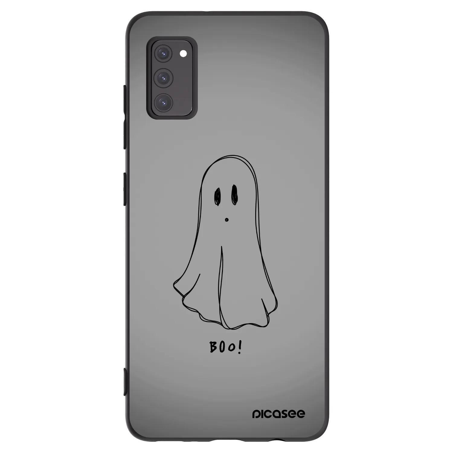 Picasee husă neagră din silicon pentru Samsung Galaxy A41 A415F - Ghost