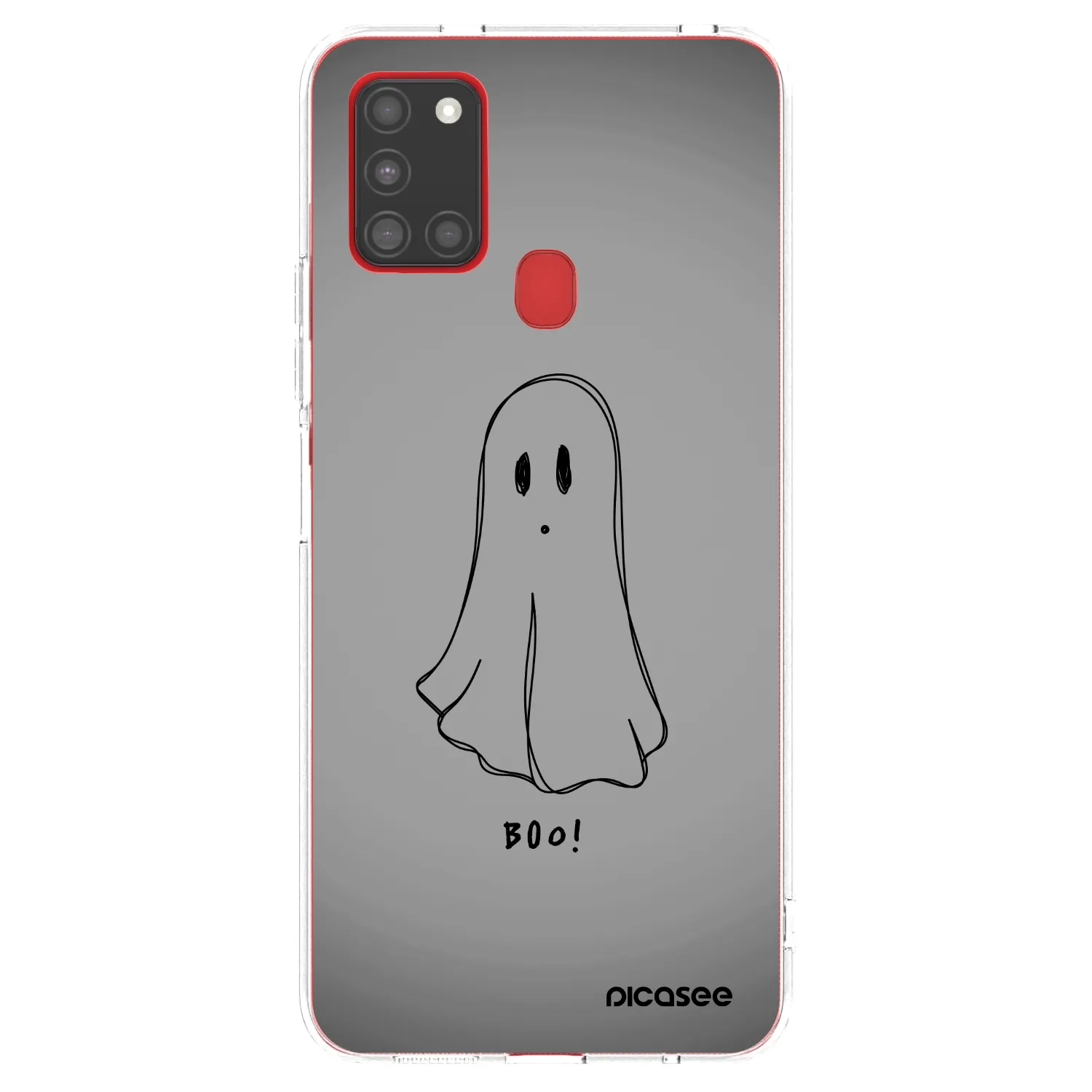 Picasee husă transparentă din silicon pentru Samsung Galaxy A21s - Ghost