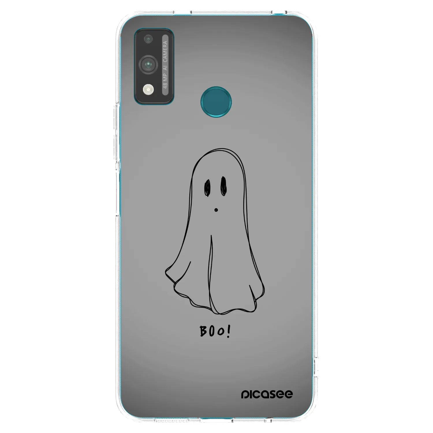 Picasee husă transparentă din silicon pentru Honor 9X Lite - Ghost