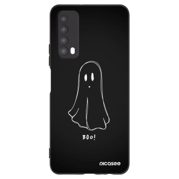 Picasee husă neagră din silicon pentru Huawei P Smart 2021 - Ghost 2