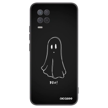 Picasee husă neagră din silicon pentru Realme 8 5G - Ghost 2
