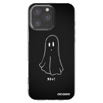 Picasee husă transparentă din silicon pentru Apple iPhone 16 Pro Max - Ghost 2