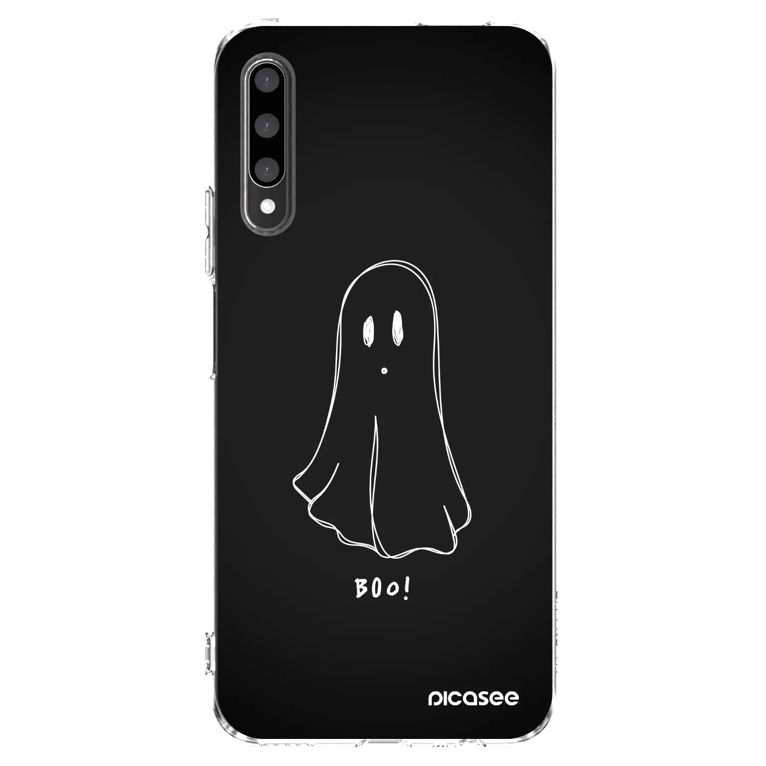 Picasee husă transparentă din silicon pentru Honor 9X Pro - Ghost 2