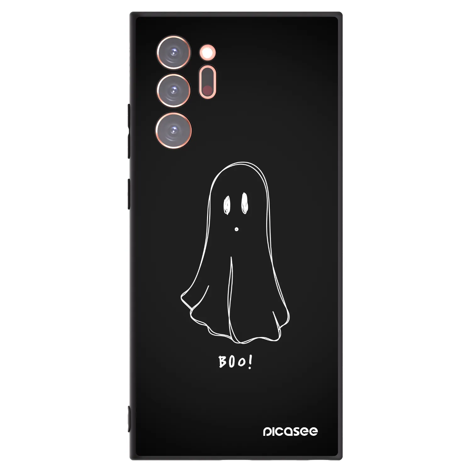 Picasee husă neagră din silicon pentru Samsung Galaxy Note 20 Ultra - Ghost 2
