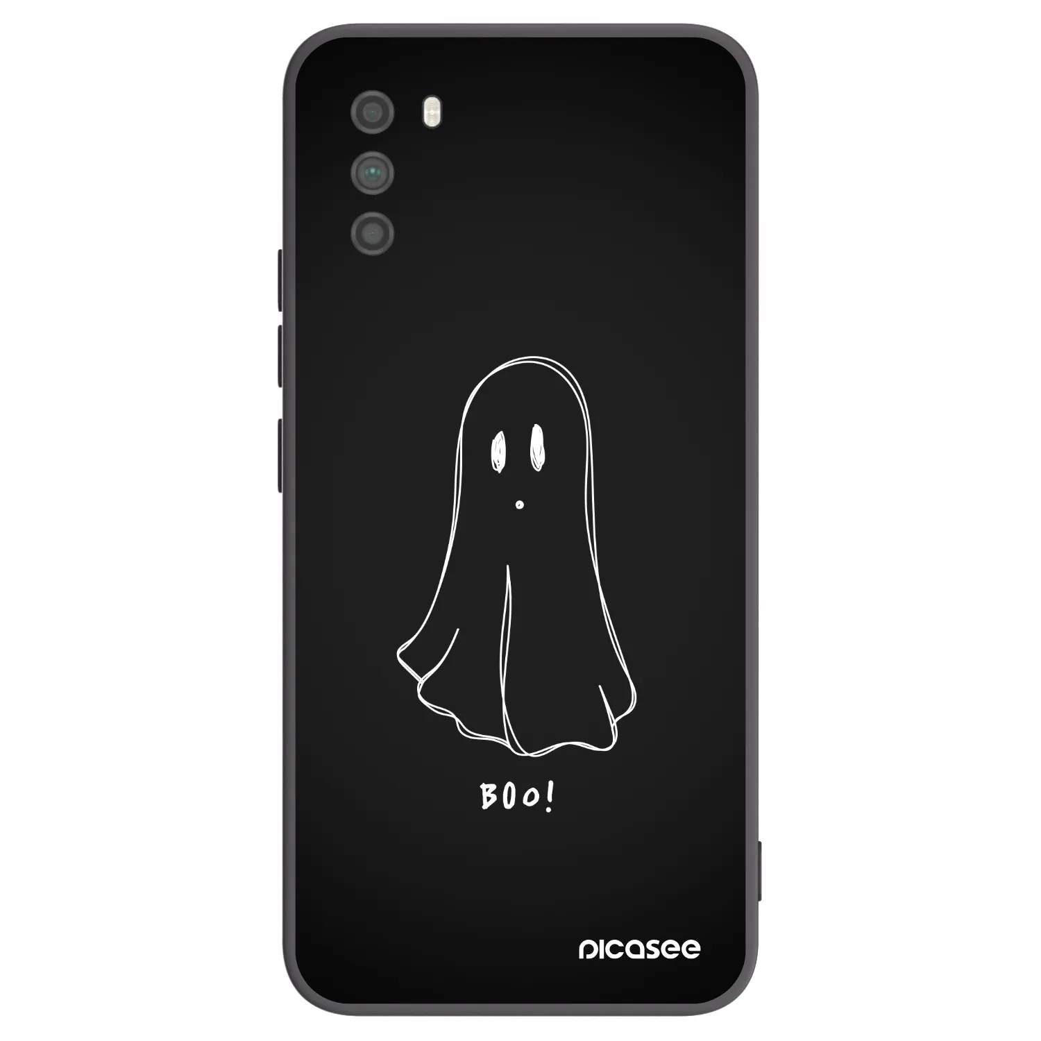 Picasee husă neagră din silicon pentru Xiaomi Poco M3 - Ghost 2
