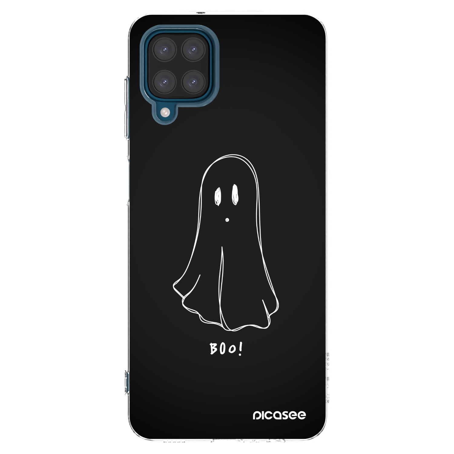 Picasee husă transparentă din silicon pentru Samsung Galaxy A12 A125F - Ghost 2