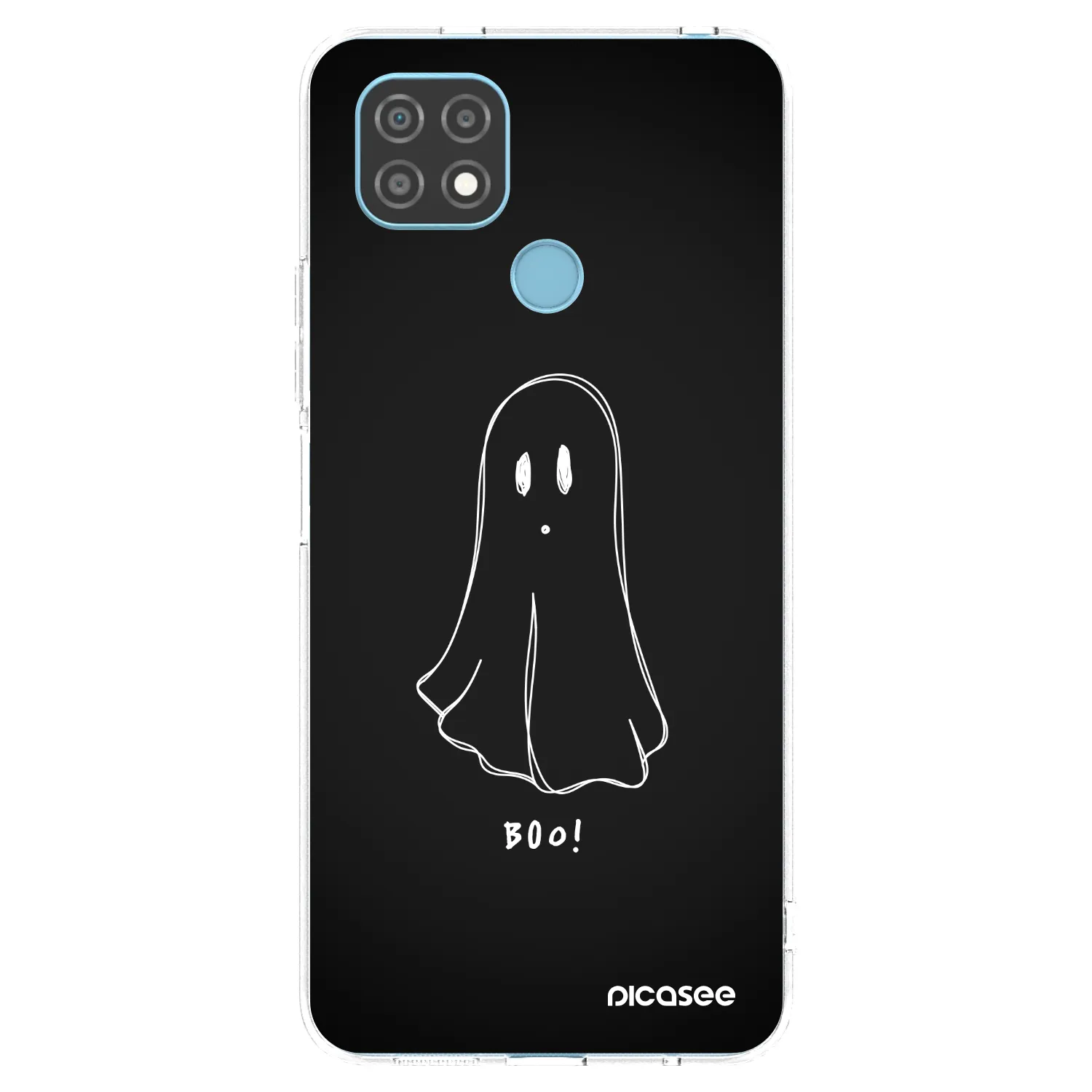 Picasee husă transparentă din silicon pentru Realme C21 - Ghost 2