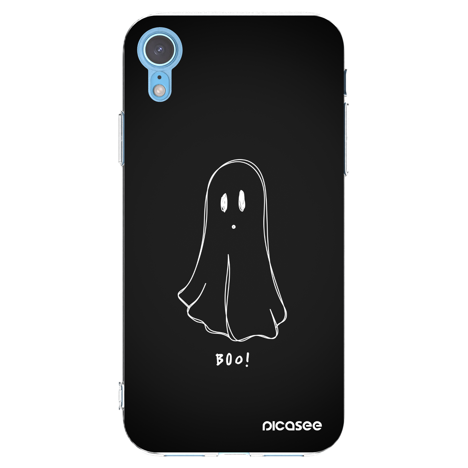 Picasee husă transparentă din silicon pentru Apple iPhone XR - Ghost 2