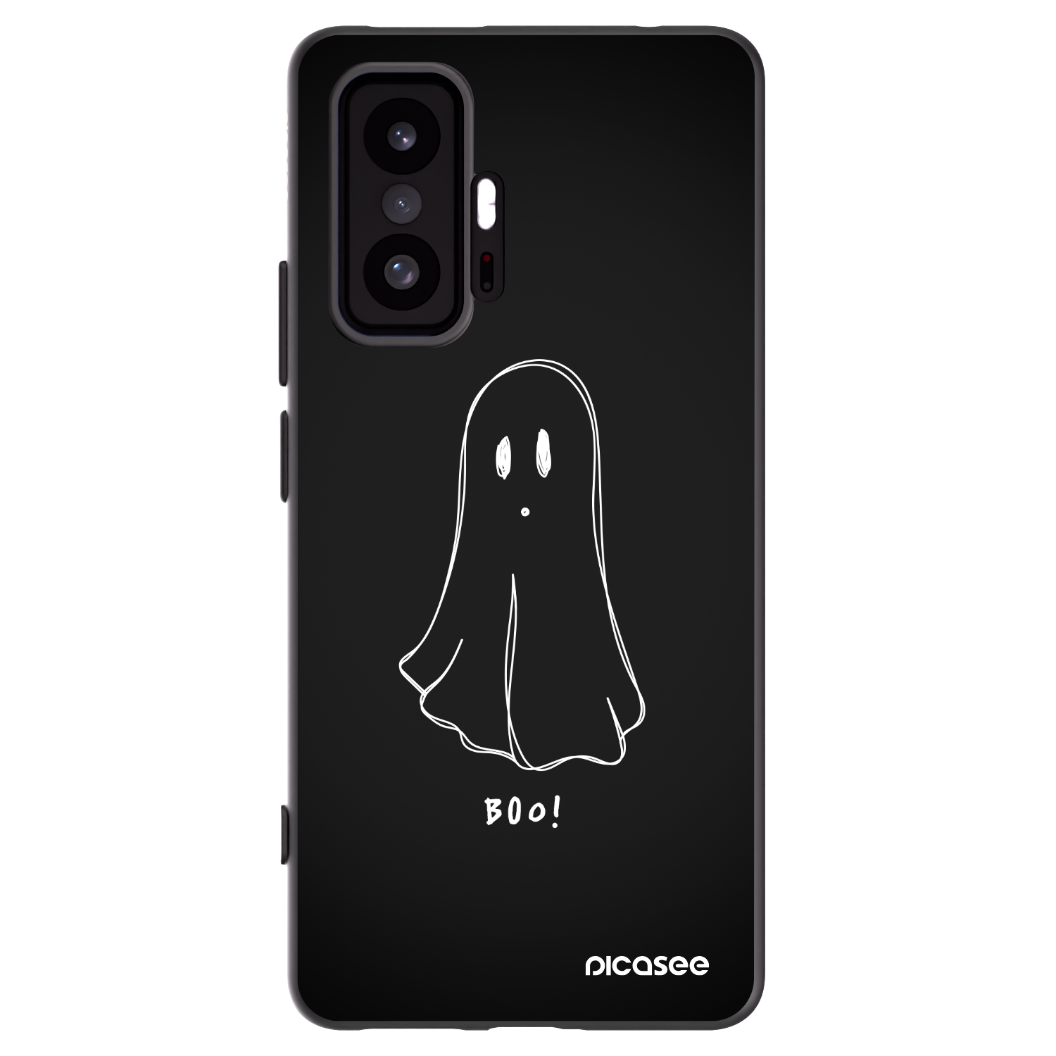 Picasee husă neagră din silicon pentru Xiaomi 11T - Ghost 2