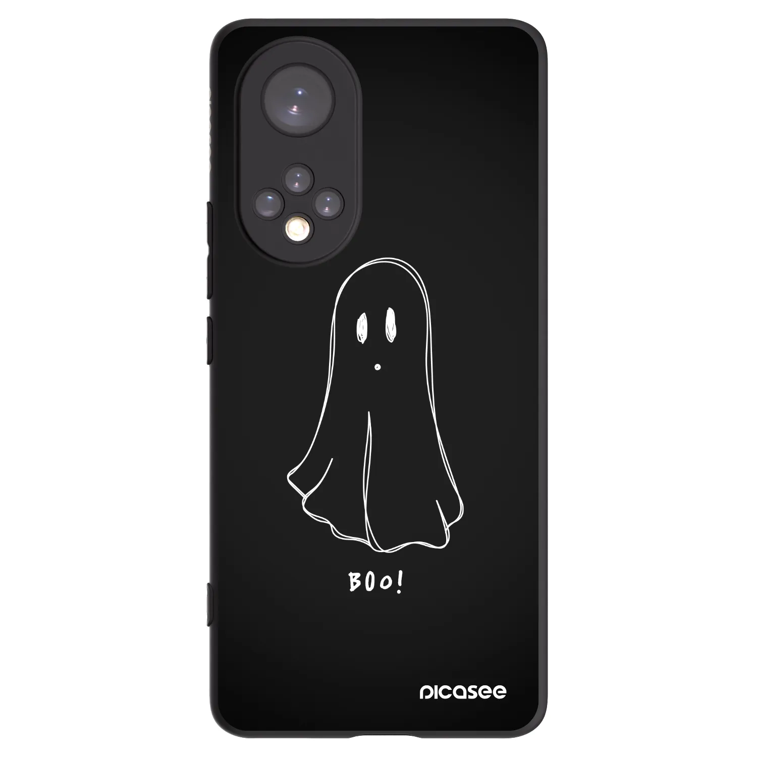Picasee husă neagră din silicon pentru Huawei Nova 9 - Ghost 2