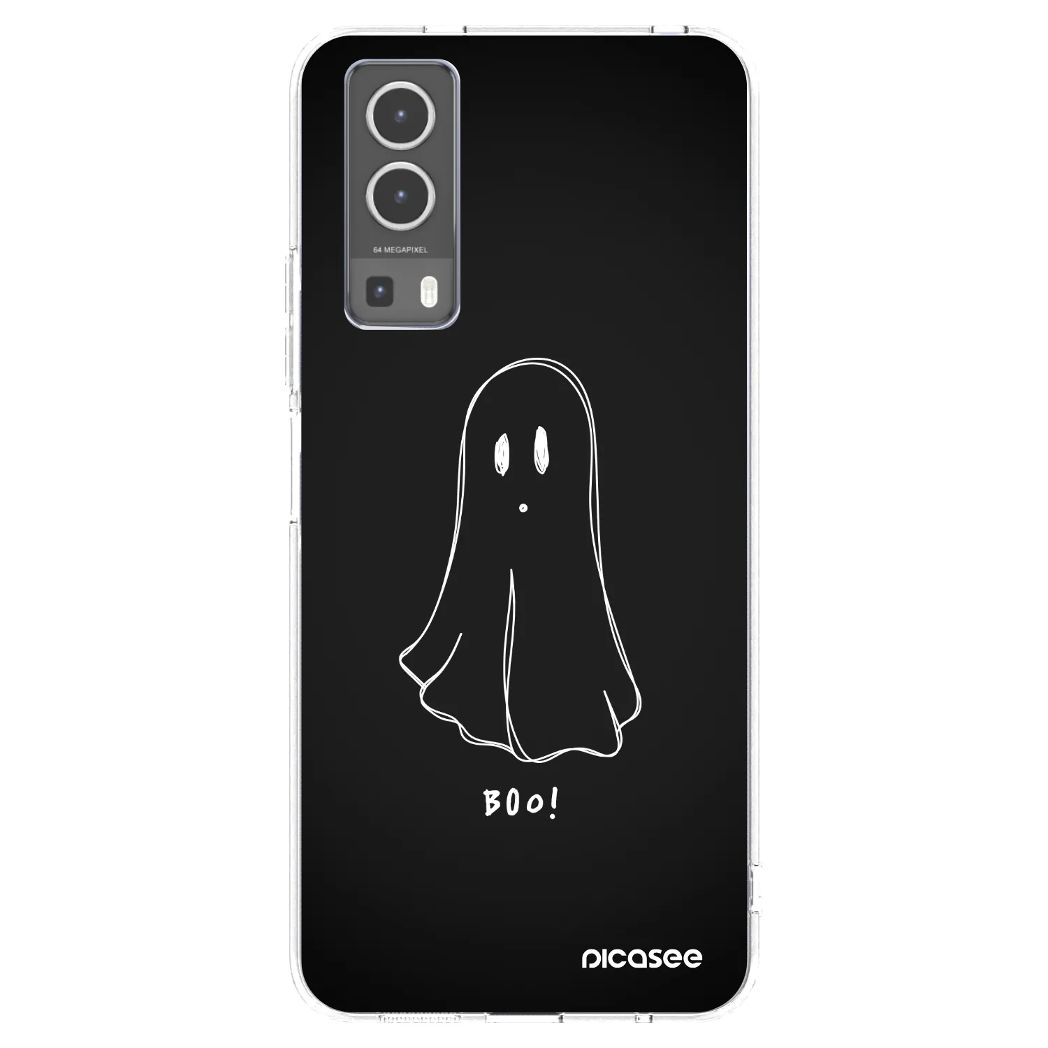Picasee husă transparentă din silicon pentru Vivo Y72 5G - Ghost 2