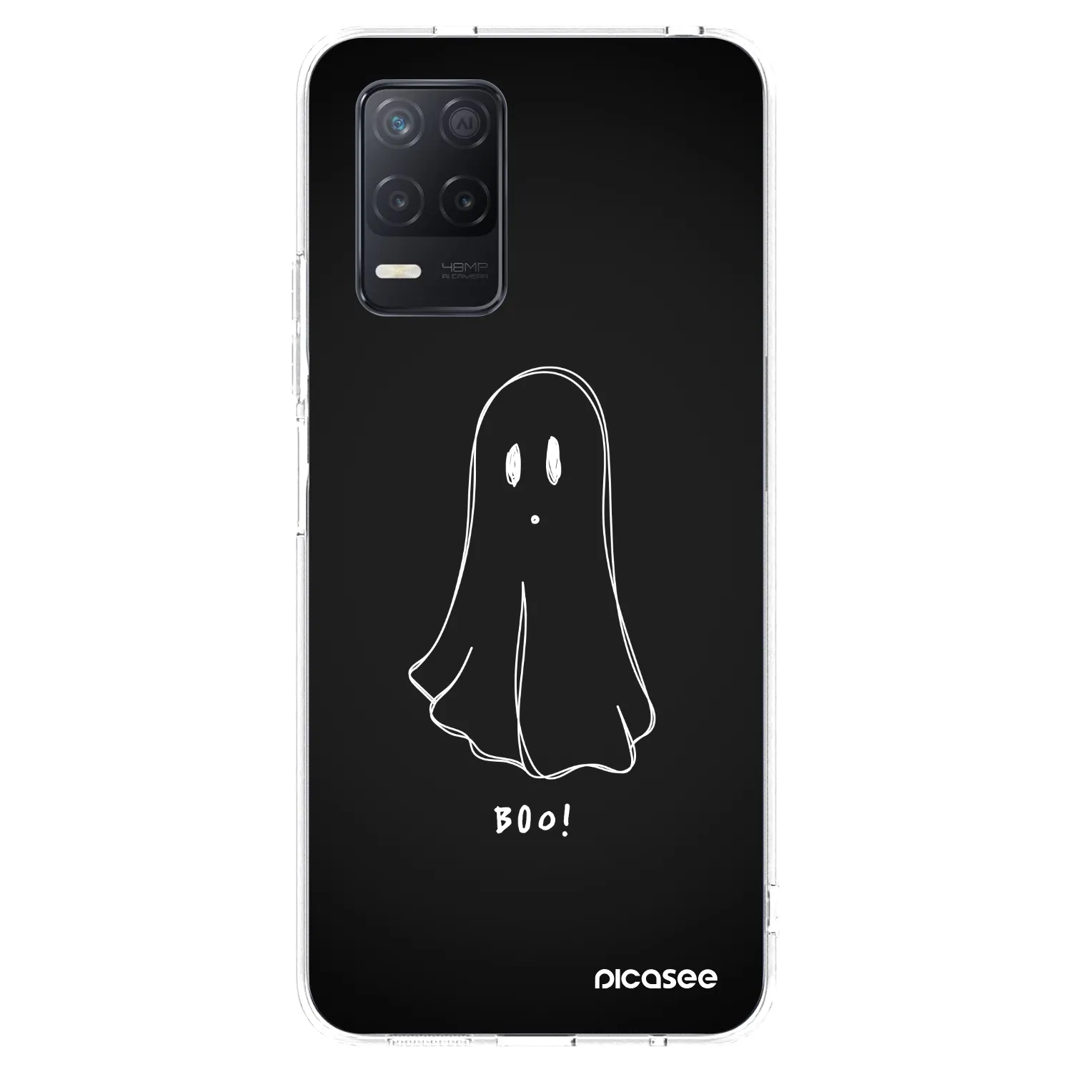 Picasee husă transparentă din silicon pentru Realme 8 5G - Ghost 2