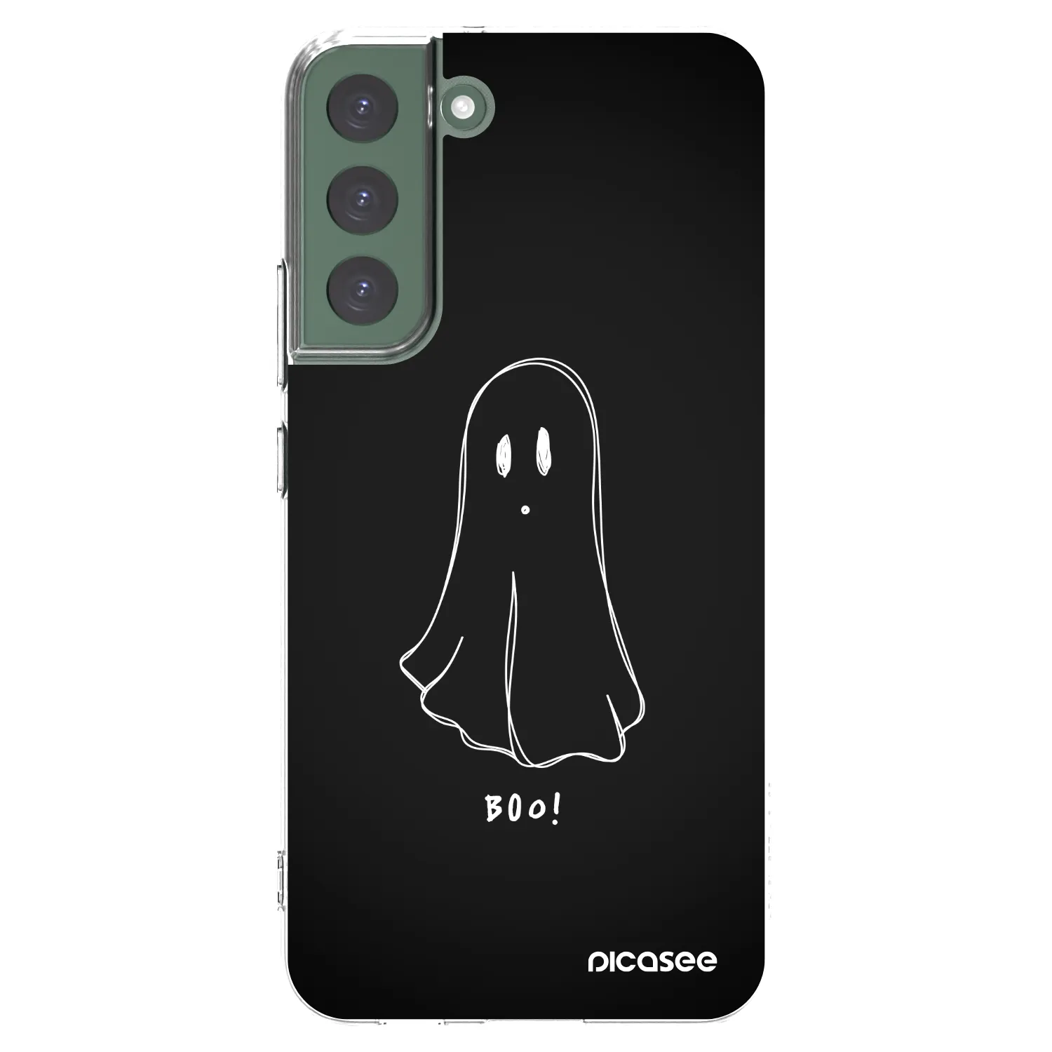 Picasee husă transparentă din silicon pentru Samsung Galaxy S22+ 5G - Ghost 2
