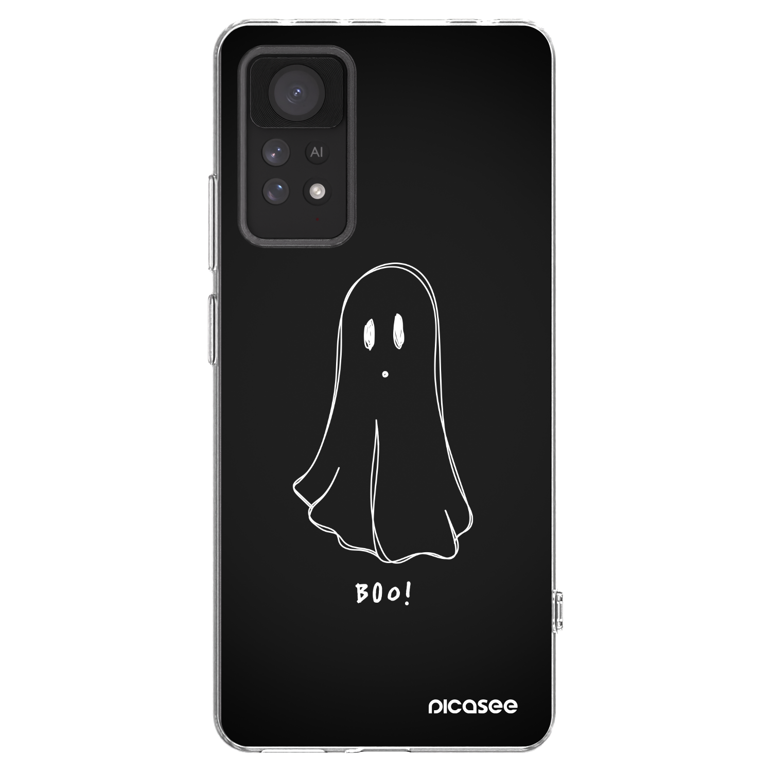 Picasee husă transparentă din silicon pentru Xiaomi Redmi Note 11 Pro 5G - Ghost 2