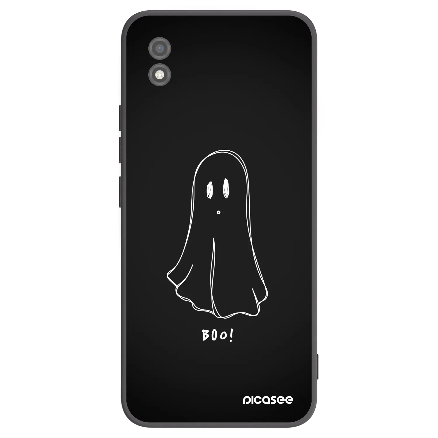 Picasee husă neagră din silicon pentru Realme C11 (2021) - Ghost 2