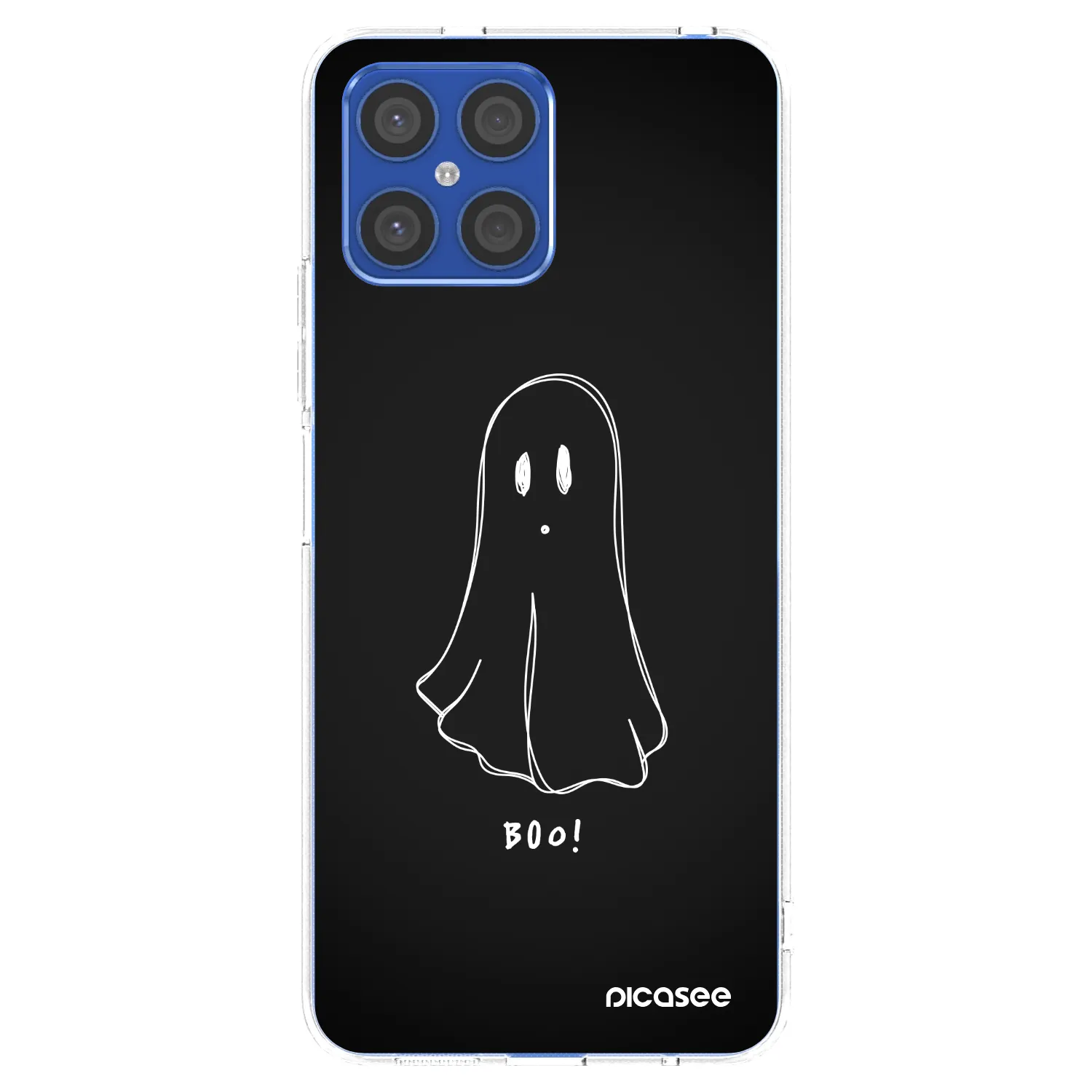 Picasee husă transparentă din silicon pentru Honor X8 4G - Ghost 2