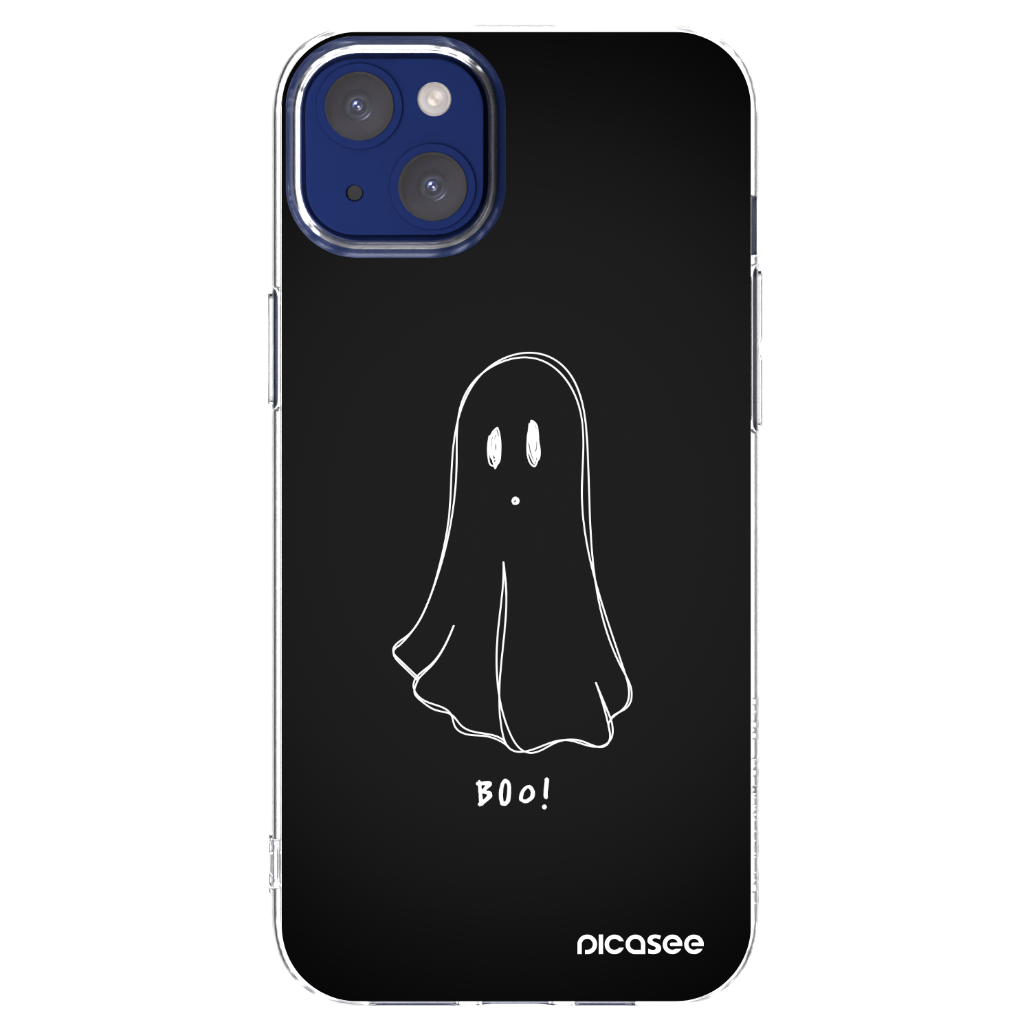 Picasee husă transparentă din silicon pentru Apple iPhone 14 Plus - Ghost 2