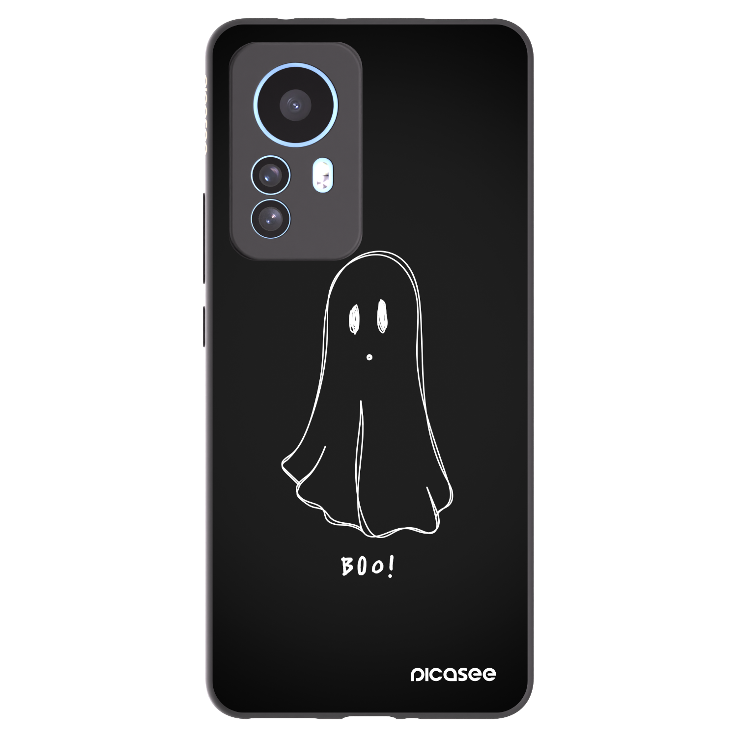 Picasee husă neagră din silicon pentru Xiaomi 12T Pro - Ghost 2