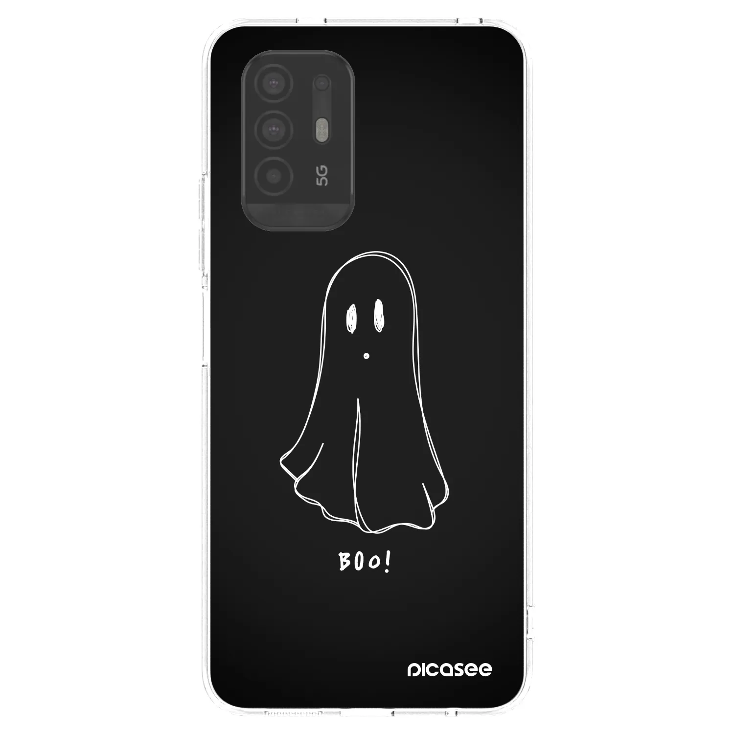 Picasee husă transparentă din silicon pentru OPPO A94 5G - Ghost 2