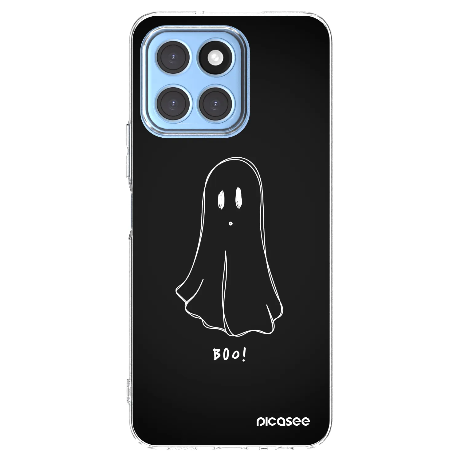 Picasee husă transparentă din silicon pentru Honor X8 5G - Ghost 2