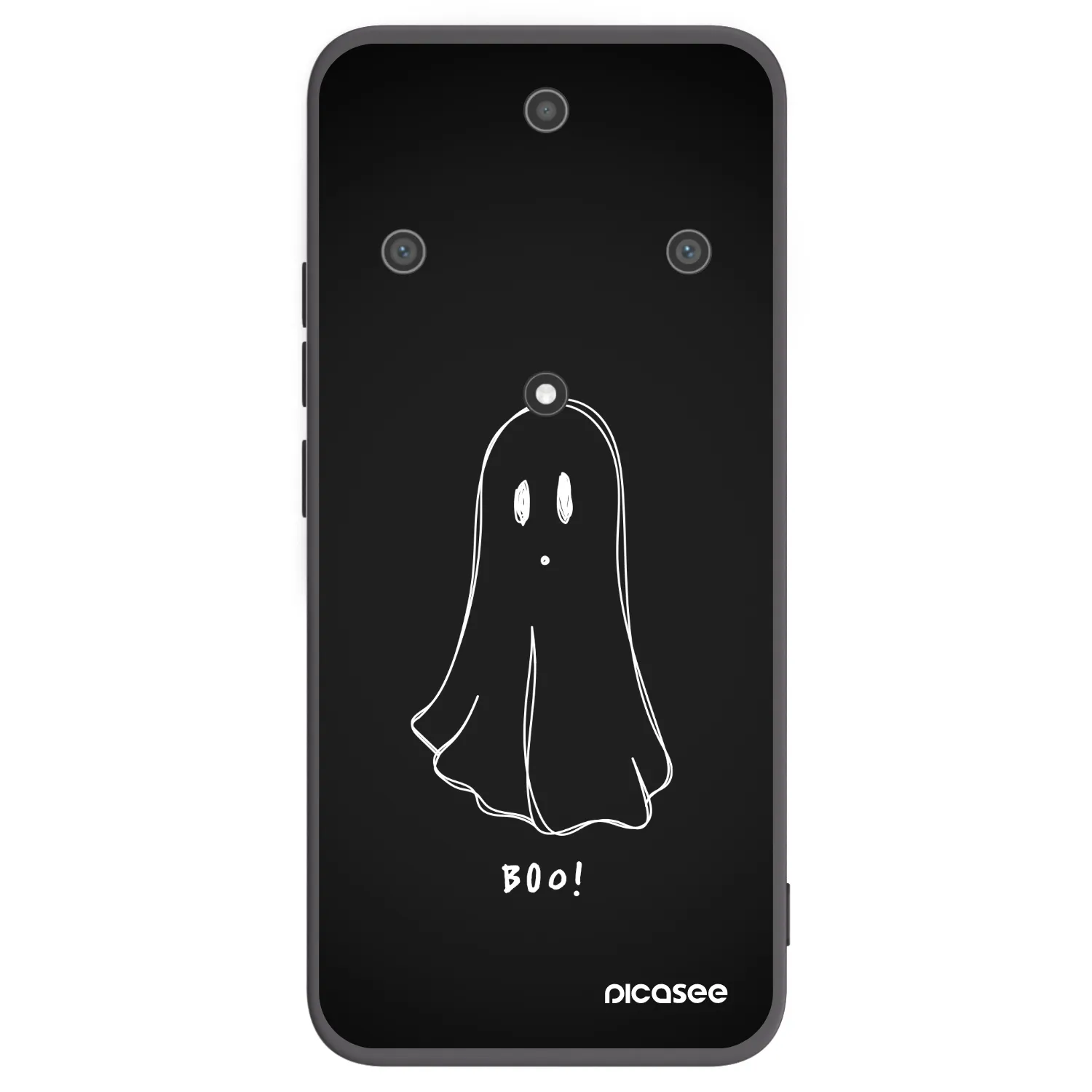 Picasee husă neagră din silicon pentru Honor Magic5 Lite 5G - Ghost 2