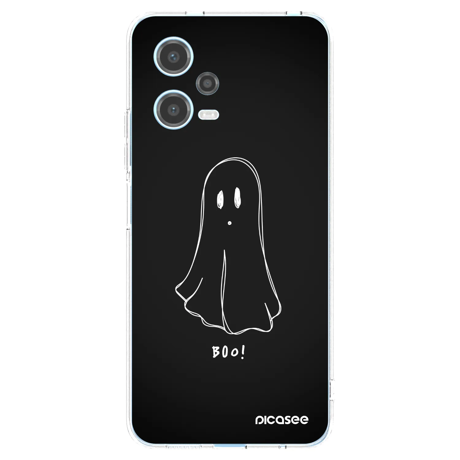Picasee husă transparentă din silicon pentru Xiaomi Redmi Note 12 5G - Ghost 2