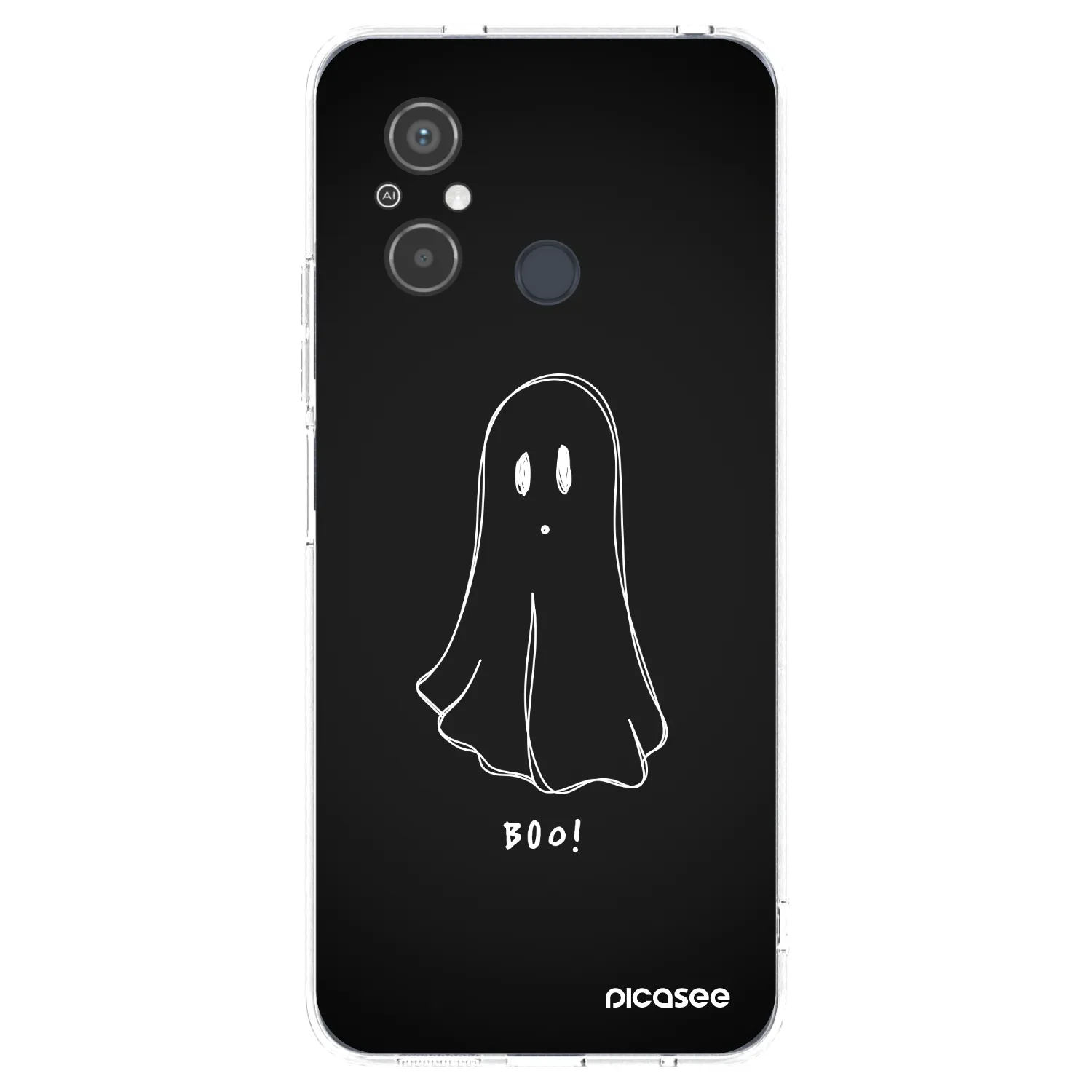 Picasee husă transparentă din silicon pentru Xiaomi Redmi 12C - Ghost 2
