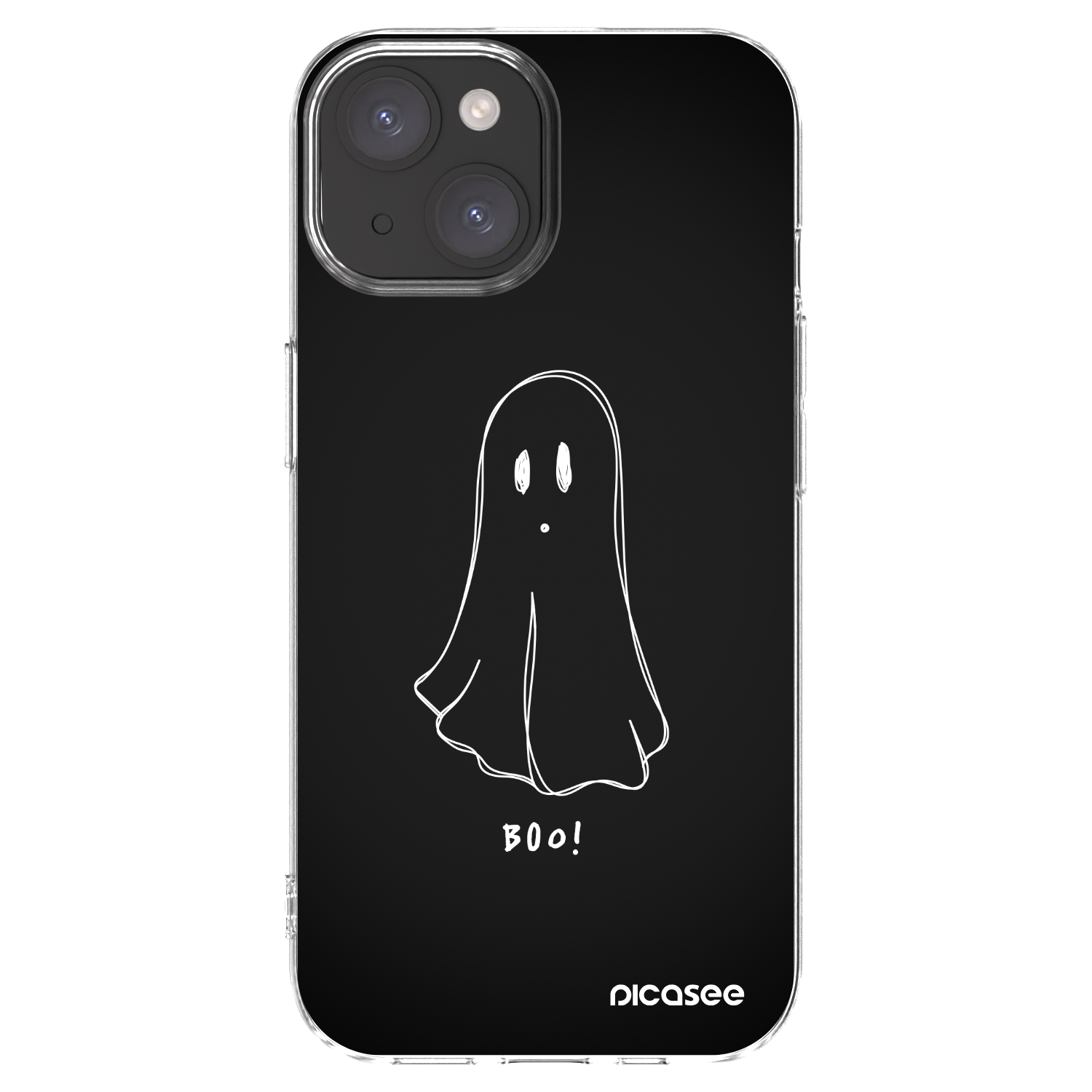 Picasee husă transparentă din silicon pentru Apple iPhone 15 - Ghost 2
