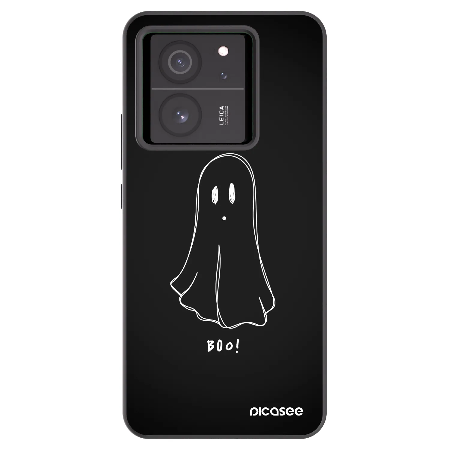 Picasee husă neagră din silicon pentru Xiaomi 13T - Ghost 2