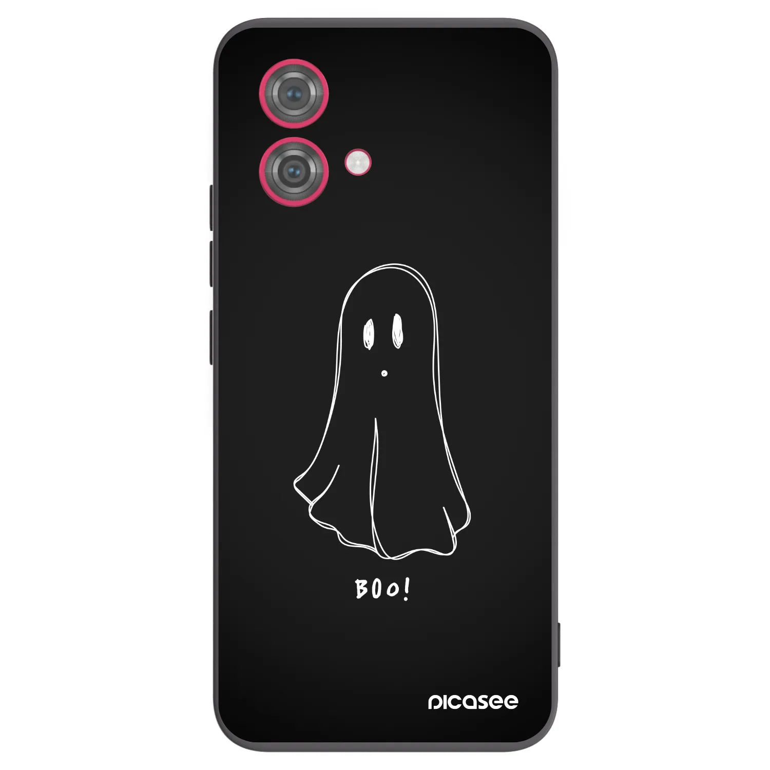 Picasee husă neagră din silicon pentru Motorola Moto G84 5G - Ghost 2