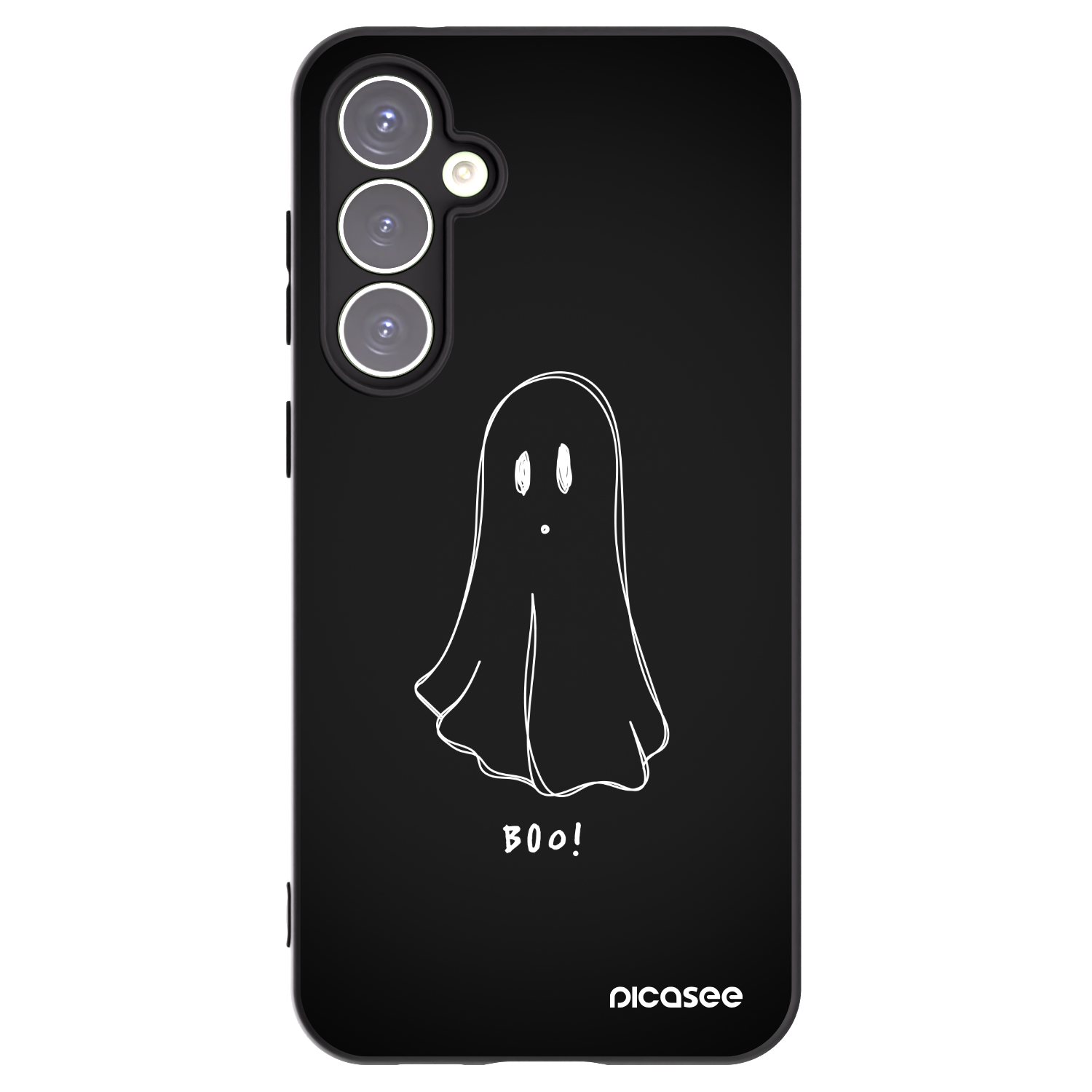 Picasee husă neagră din silicon pentru Samsung Galaxy S23 FE S711B - Ghost 2