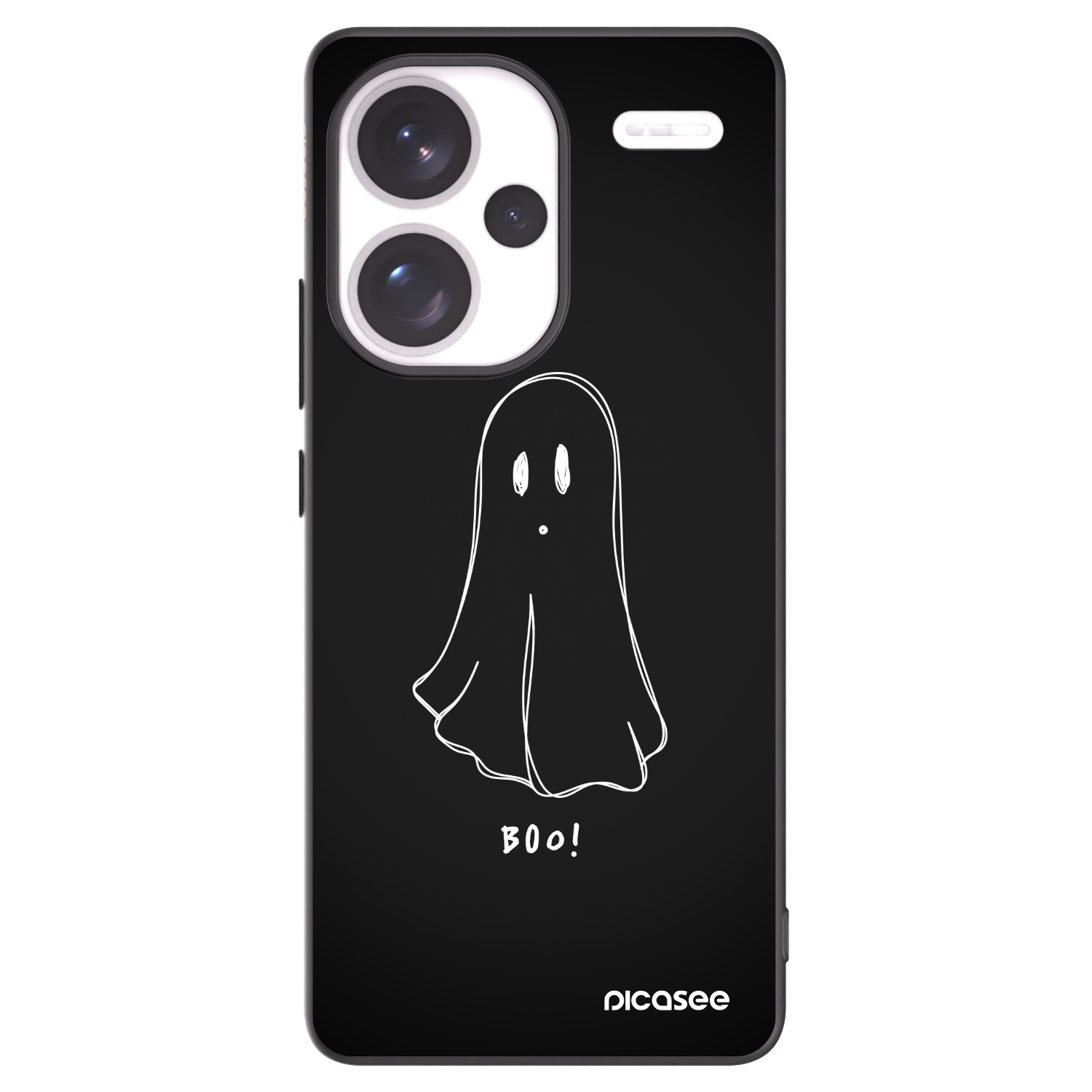 Picasee husă neagră din silicon pentru Xiaomi Redmi Note 13 Pro+ 5G - Ghost 2