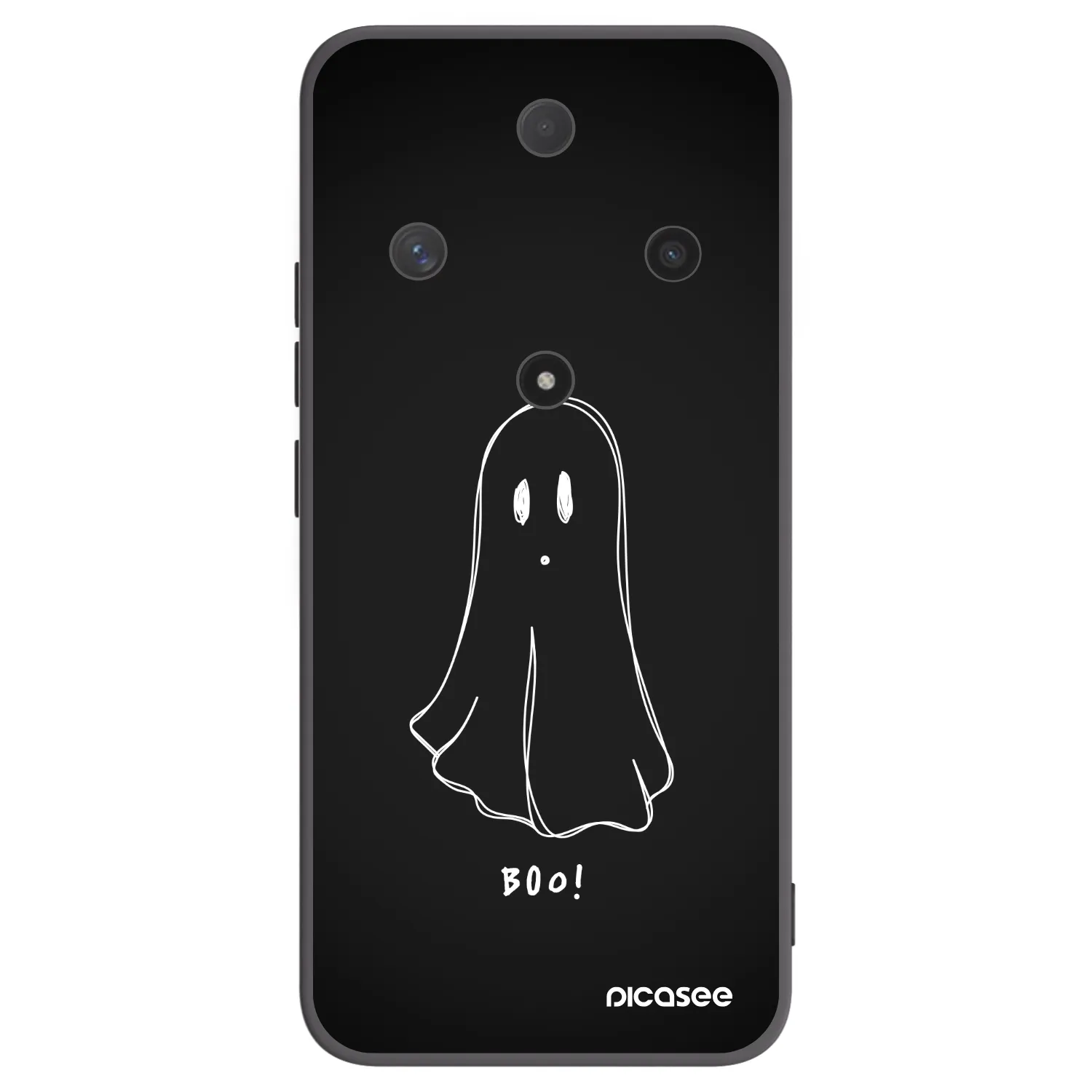 Picasee husă neagră din silicon pentru Honor Magic6 Lite 5G - Ghost 2