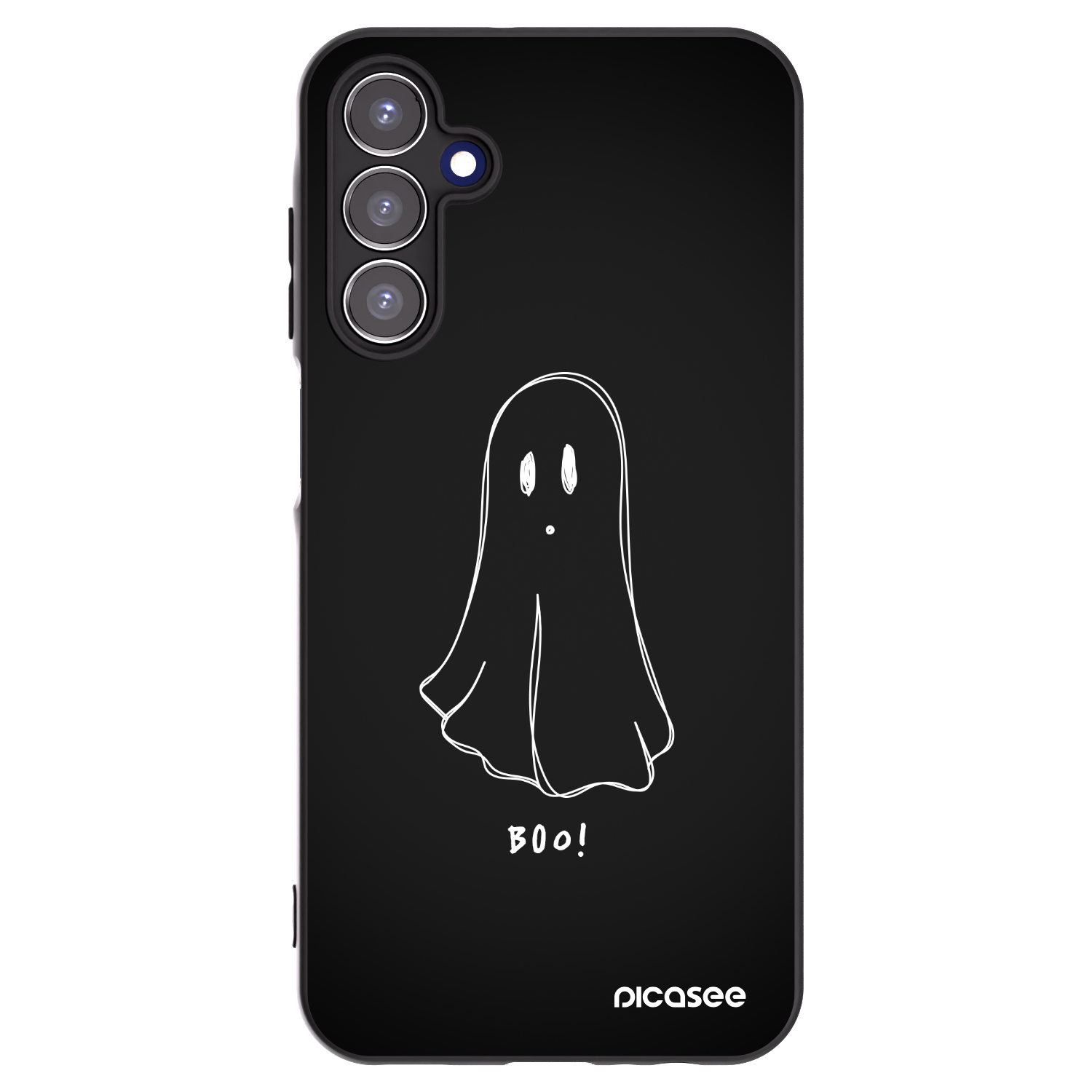 Picasee husă neagră din silicon pentru Samsung Galaxy A15 A156B 5G - Ghost 2